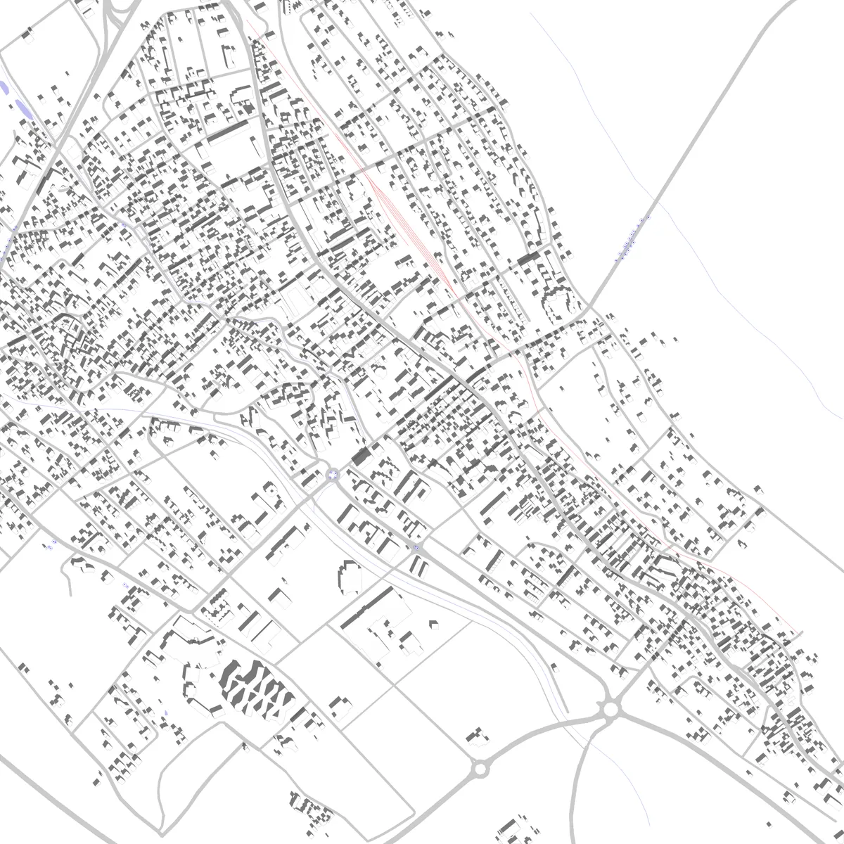Oberwart Lageplan (2,5 km)