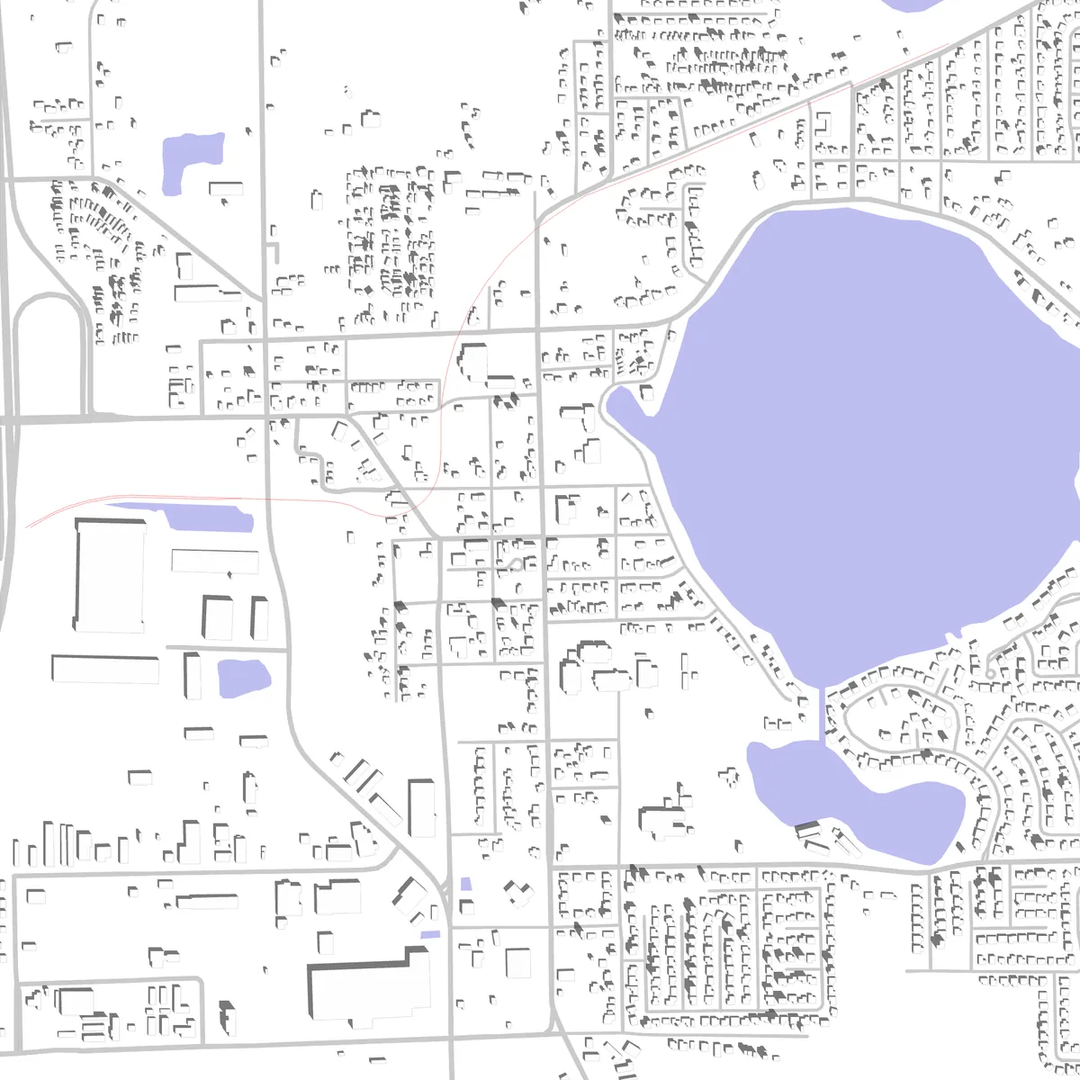 Ocoee site plan (2.5 km)
