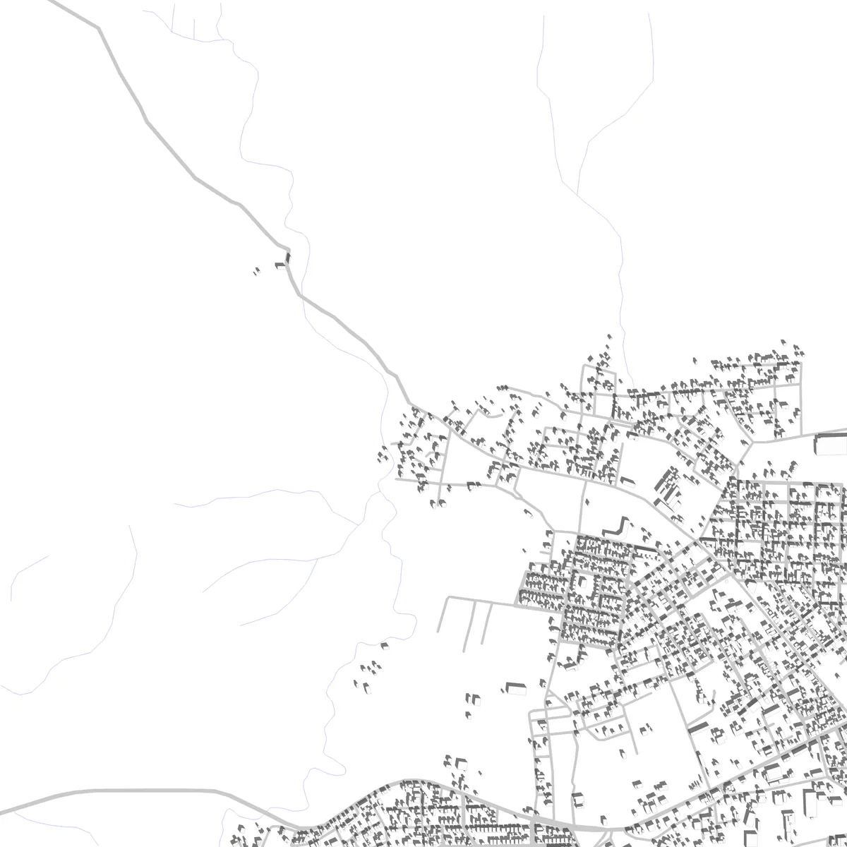 Ocotal Lageplan (2,5 km)
