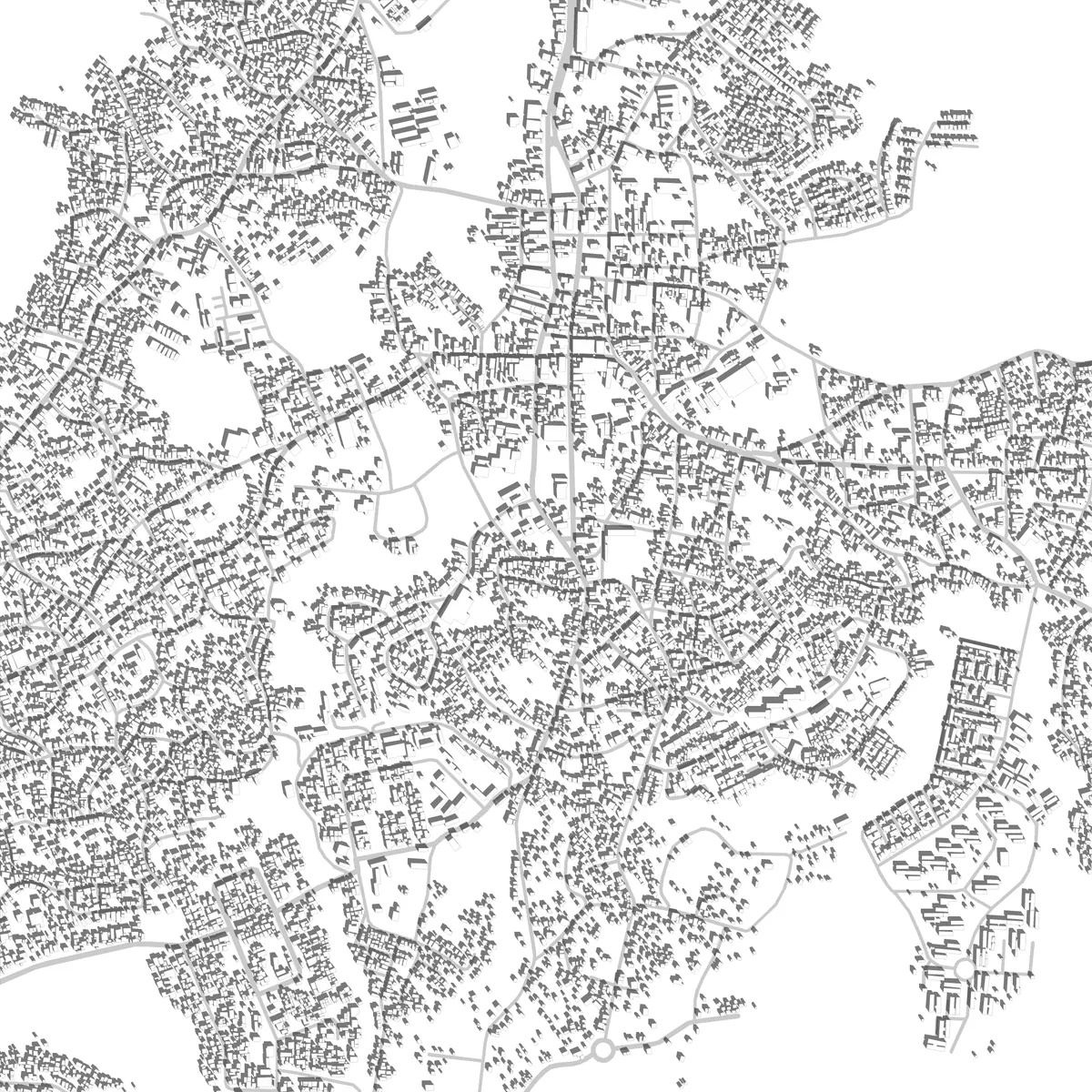 Ocumare del Tuy Lageplan (2,5 km)