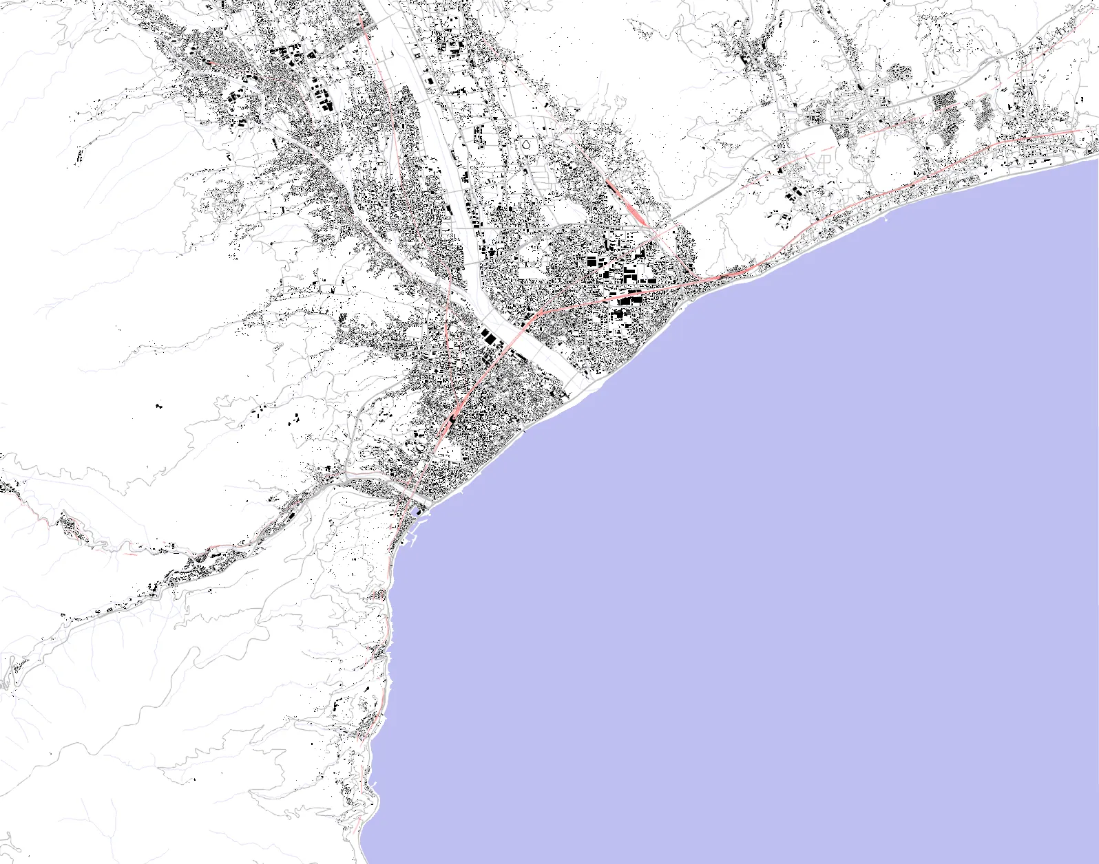 Odawara figure ground plan