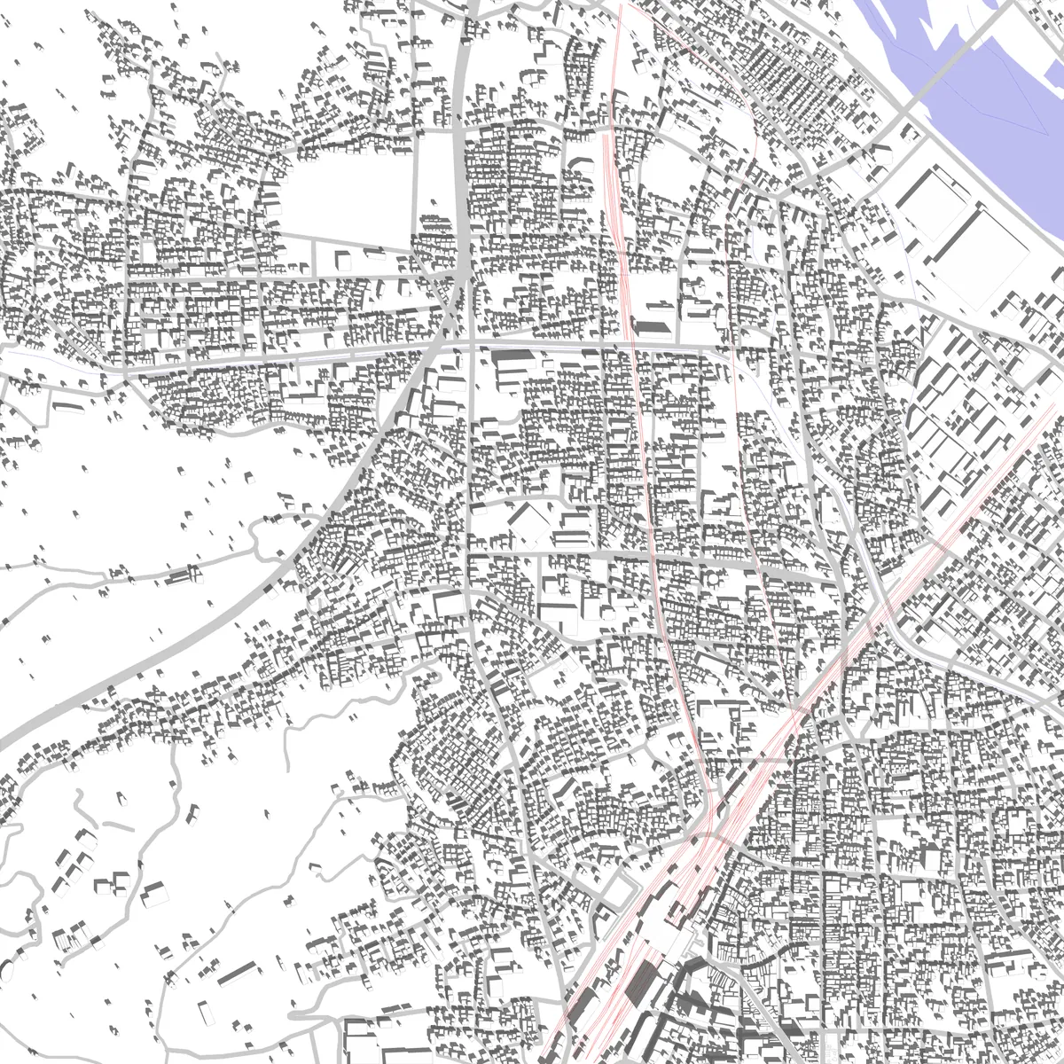 Odawara site plan (2.5 km)