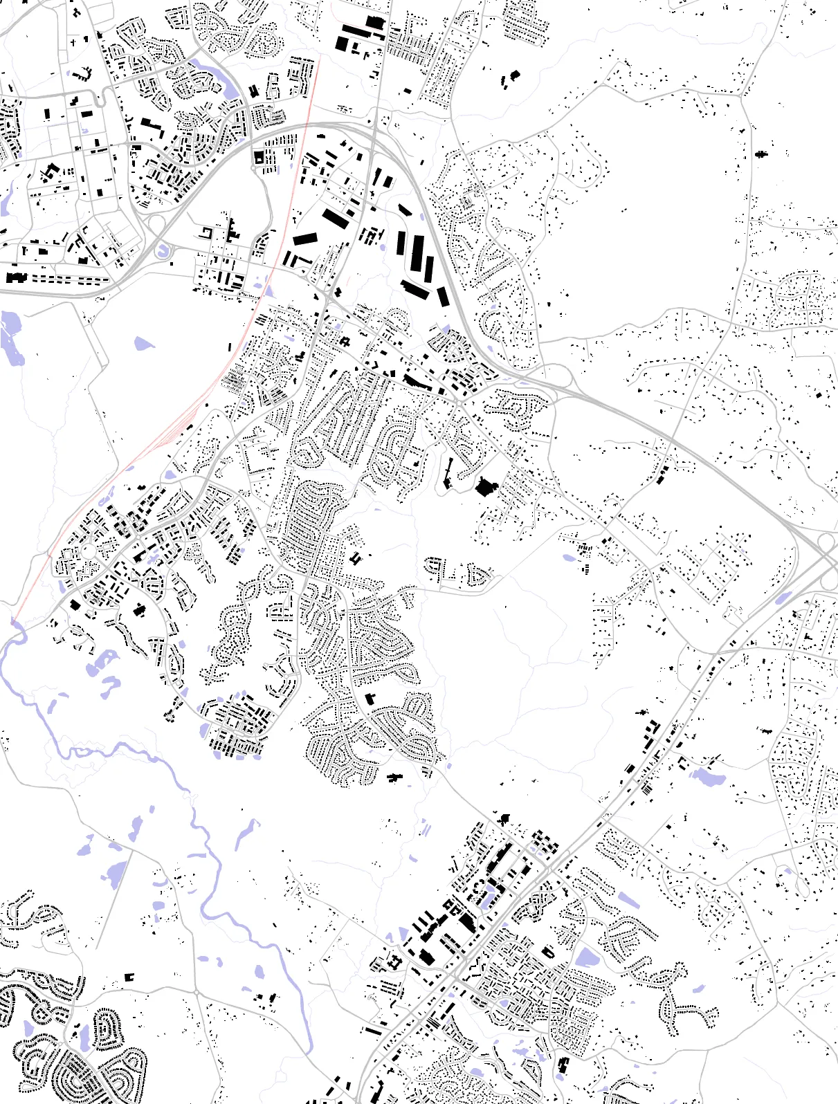 Odenton Schwarzplan
