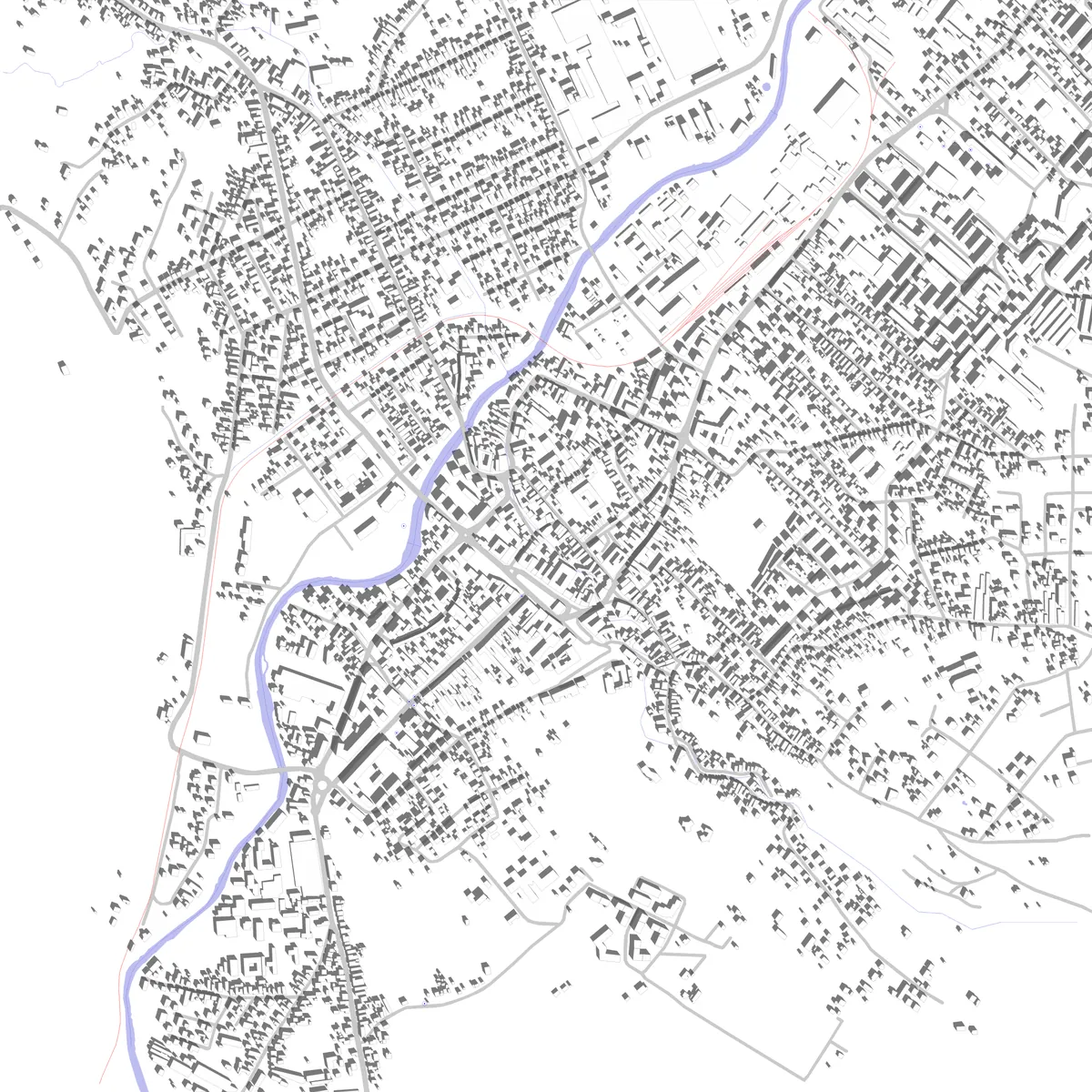 Odorheiu Secuiesc site plan (2,5 km)