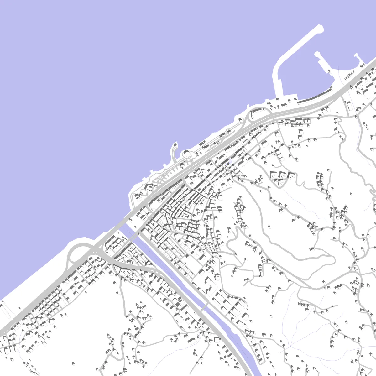 Of altlık harita (2,5 km)