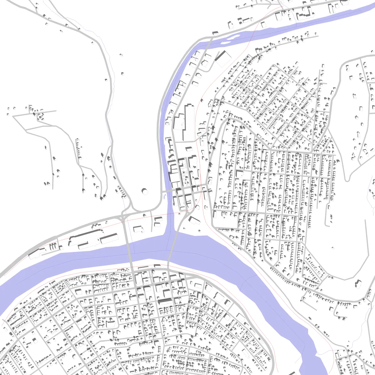 Oil City Lageplan (2,5 km)