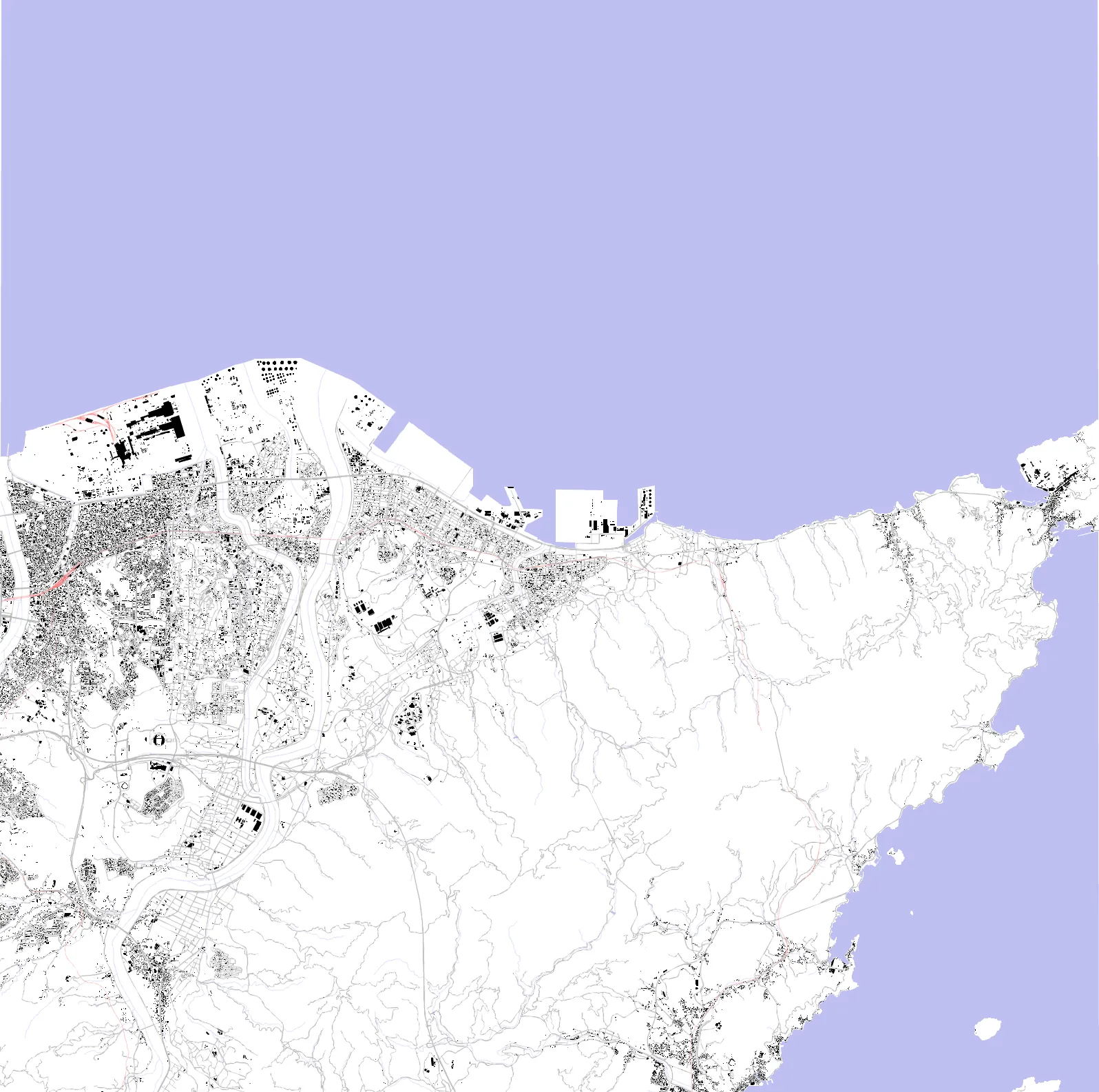 Oita figure ground plan