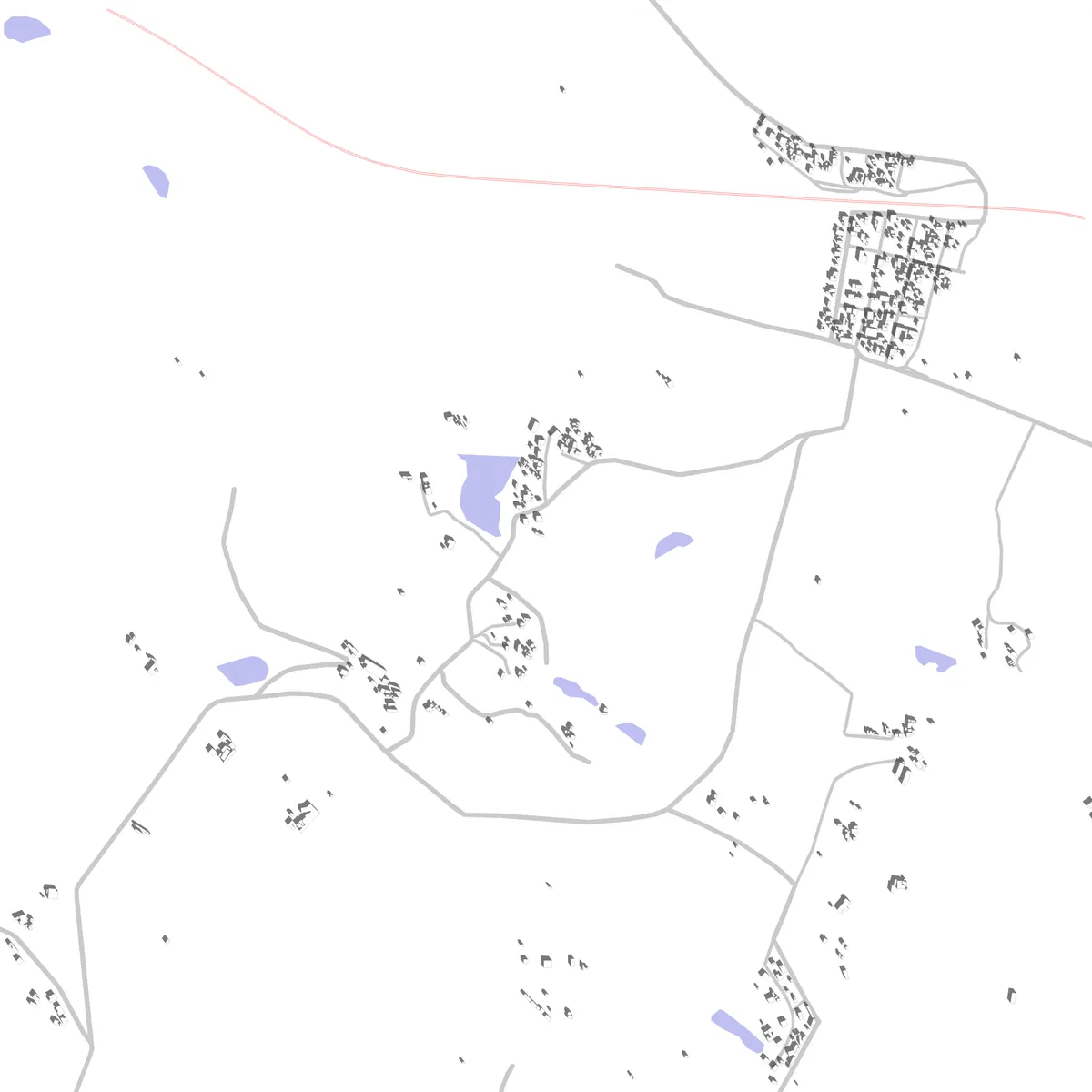 Ojuelos Lageplan (2,5 km)