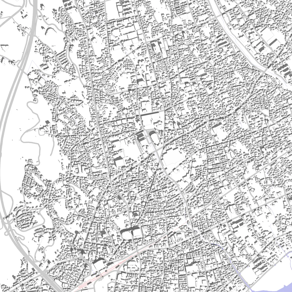 Okaya site plan (2.5 km)