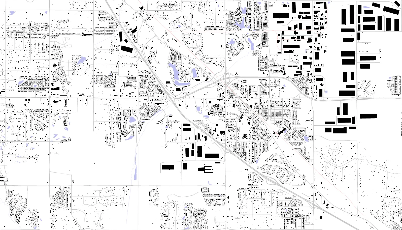 Olive Branch figure ground plan