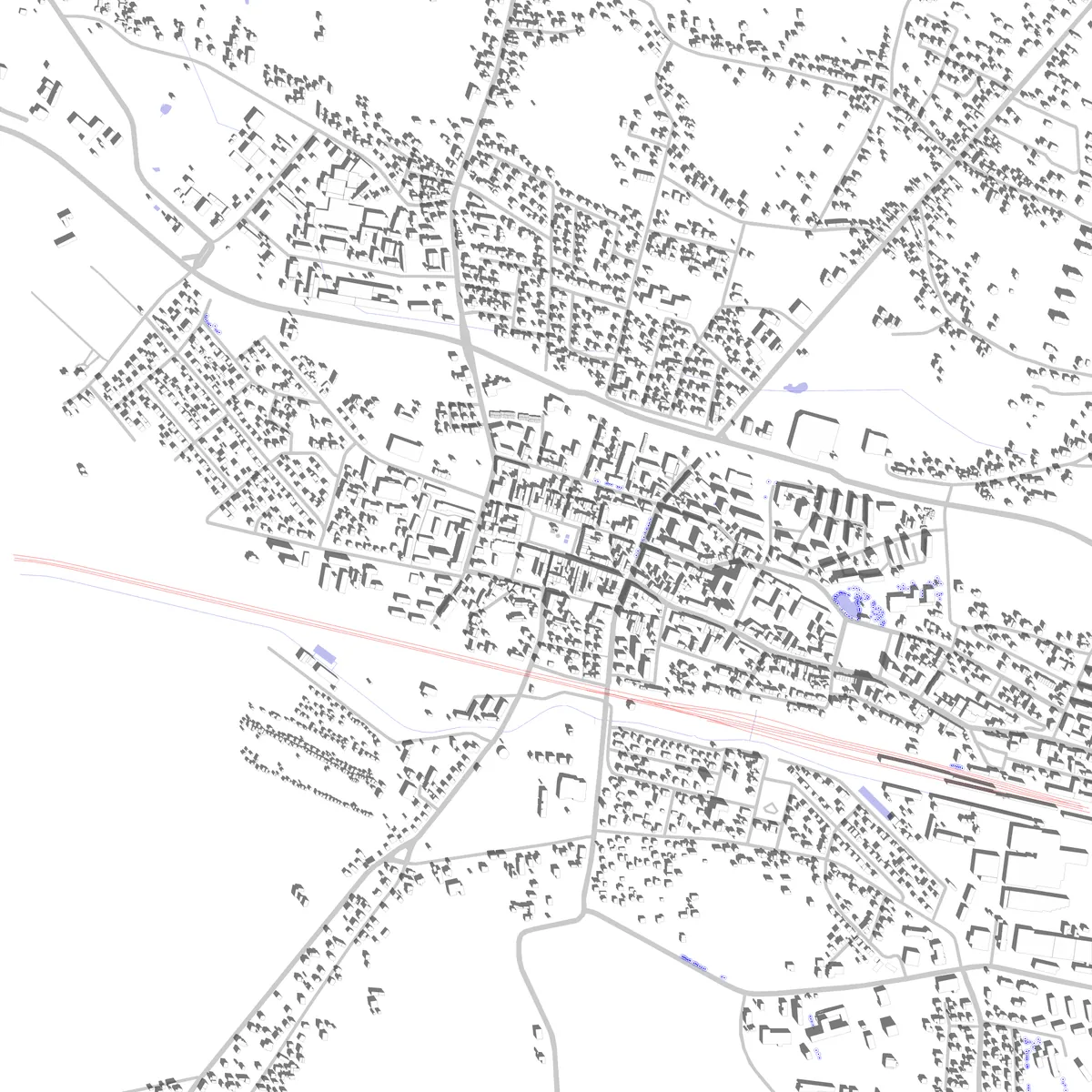 Olkusz Lageplan (2,5 km)