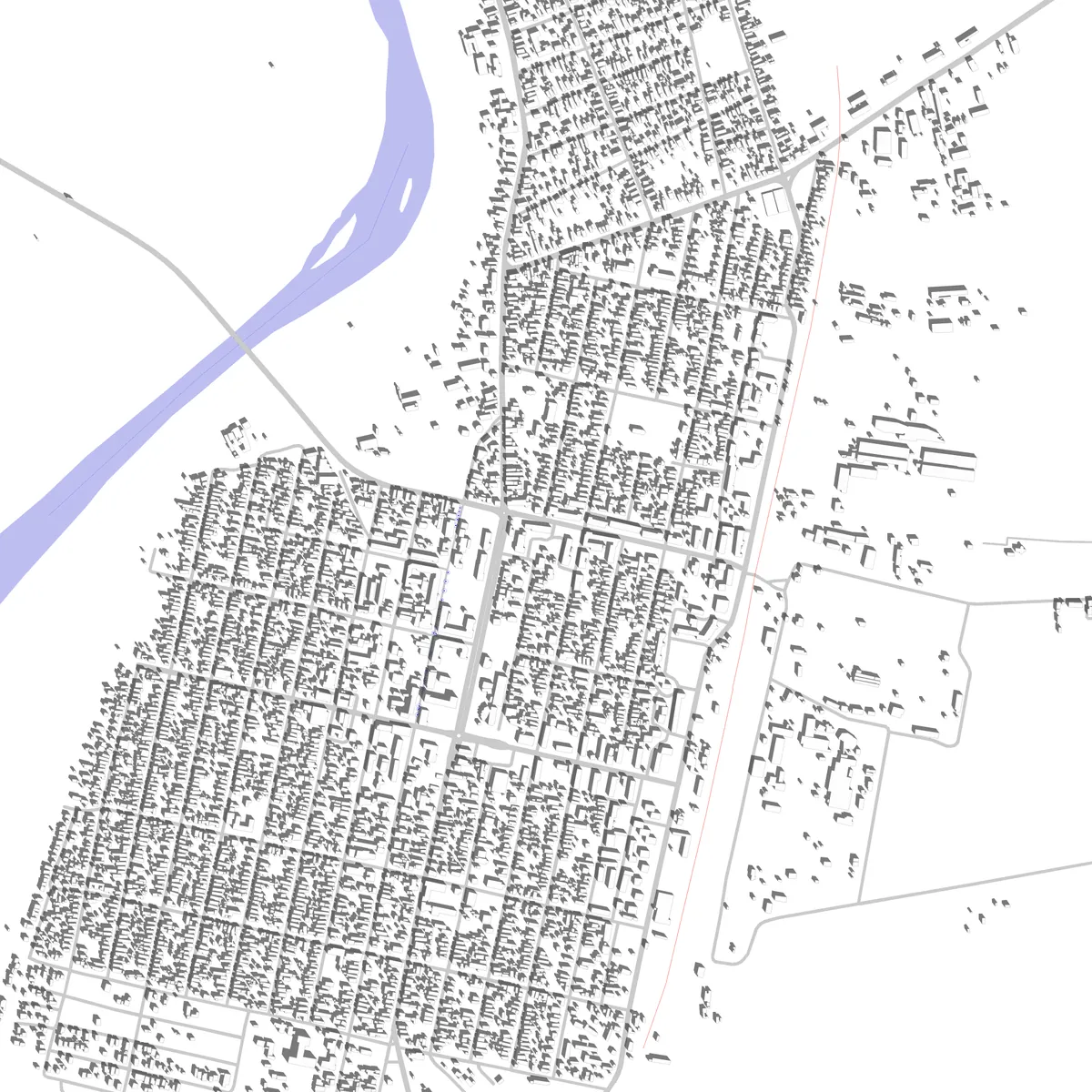 Oltenița site plan (2,5 km)