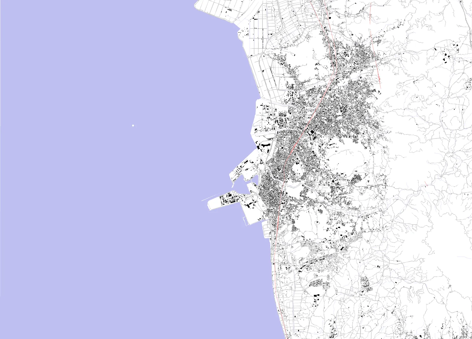 Omuta Schwarzplan