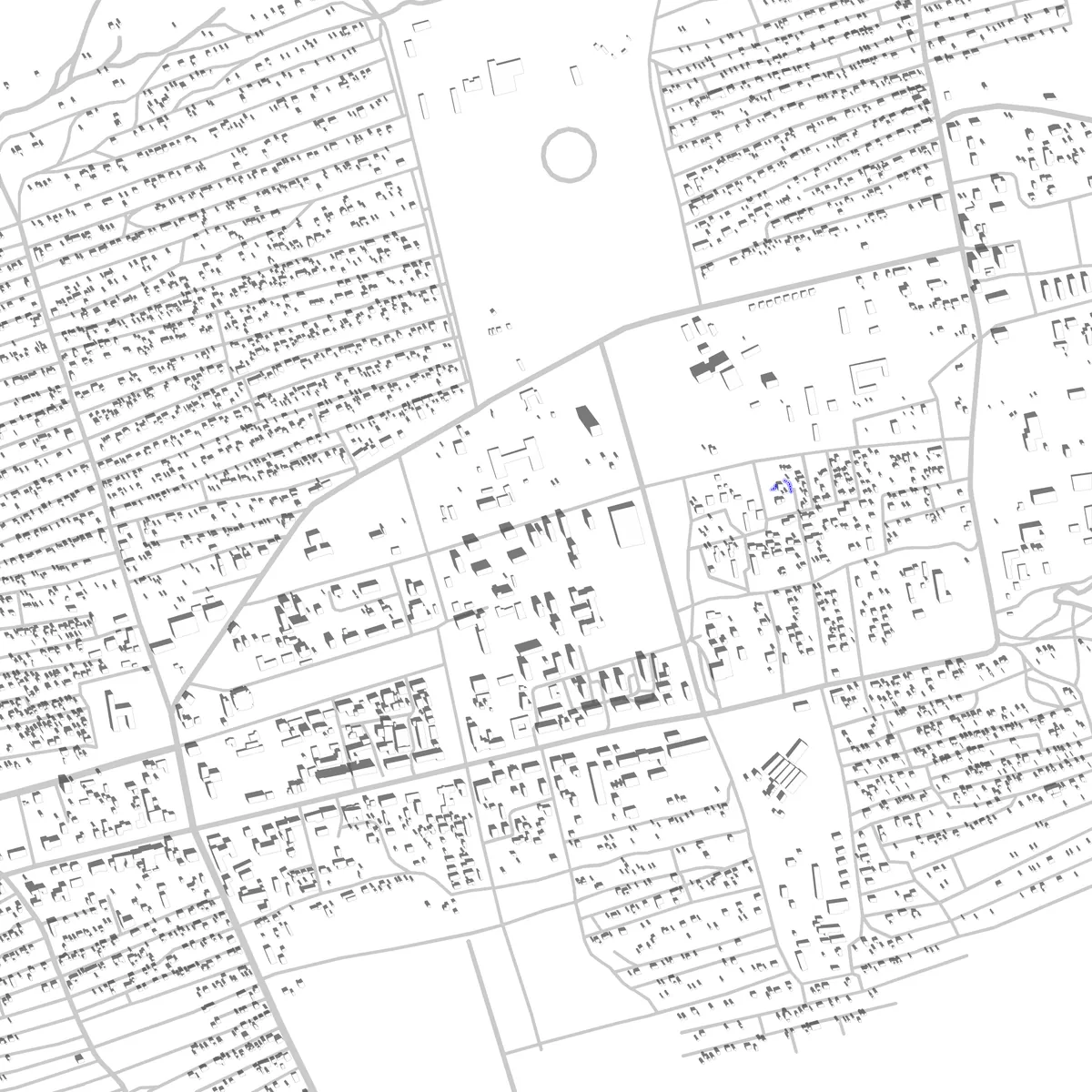 Öndörkhaan site plan (2.5 km)