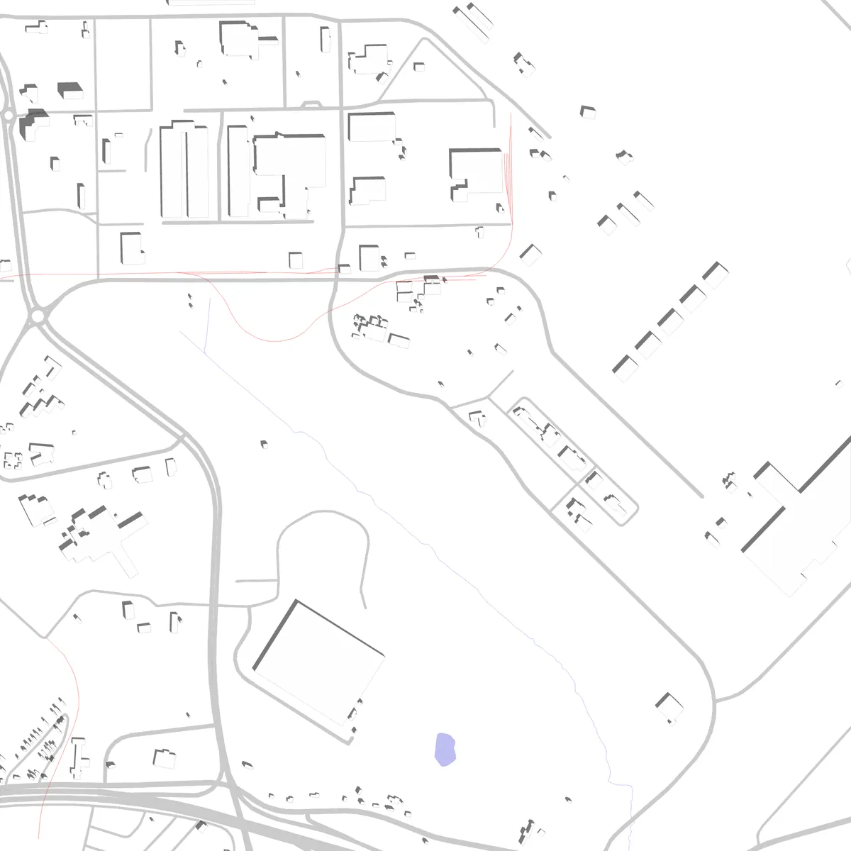 Oneida Lageplan (2,5 km)