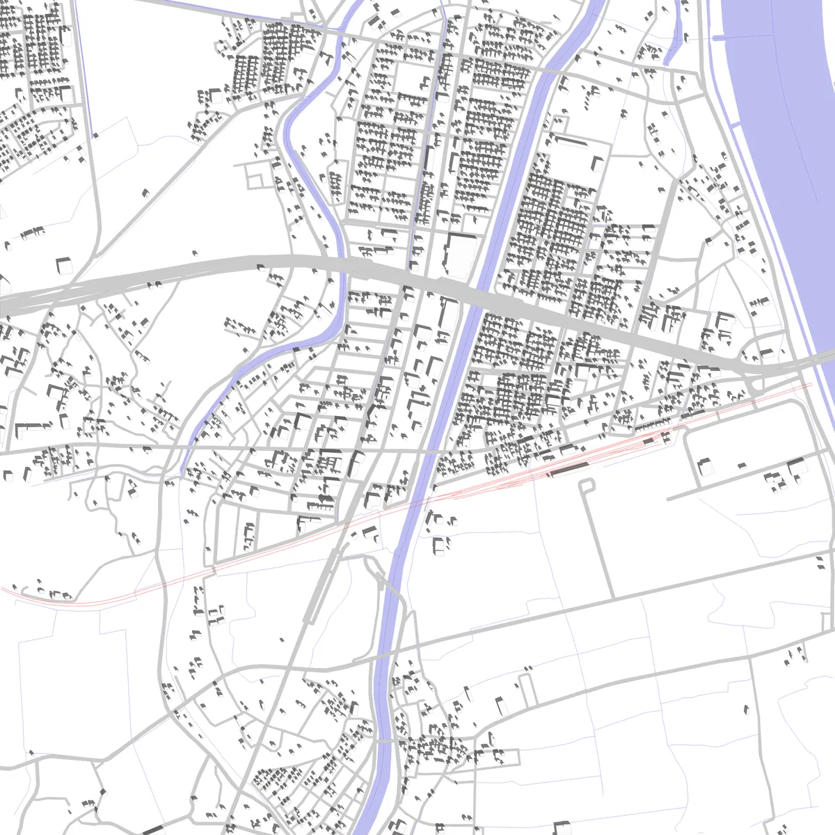 Onga site plan (2.5 km)