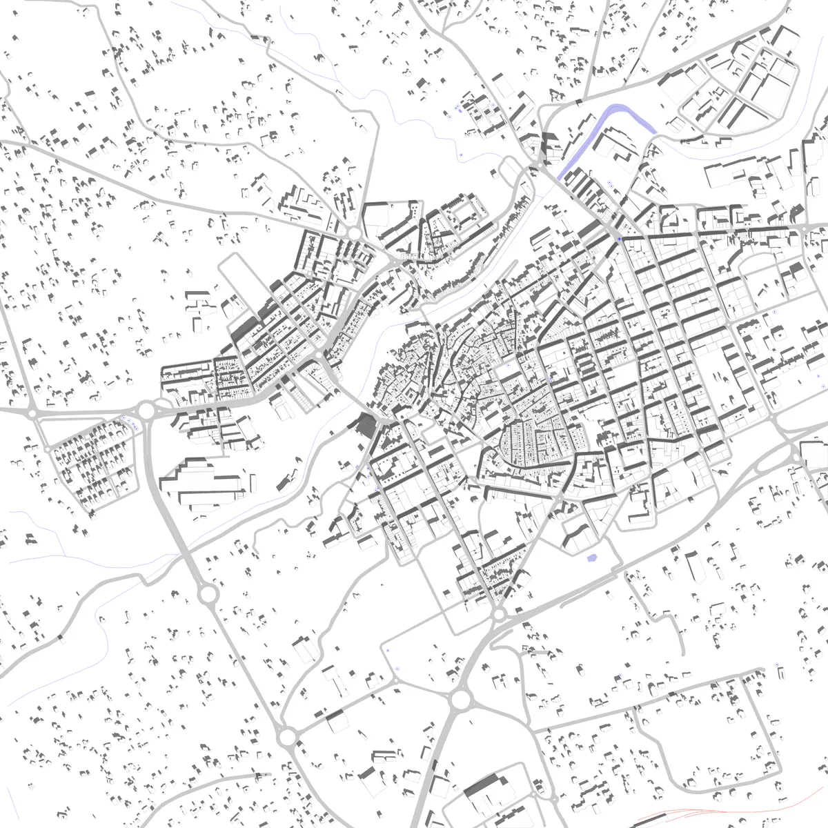 Ontinyent plano de situación (2.5 km)
