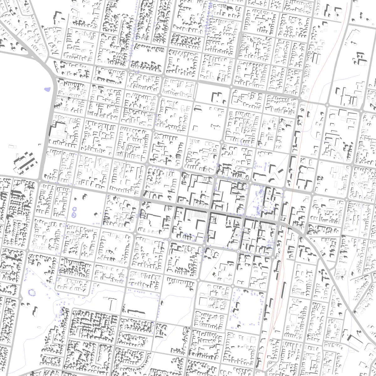 Orange Lageplan (2,5 km)