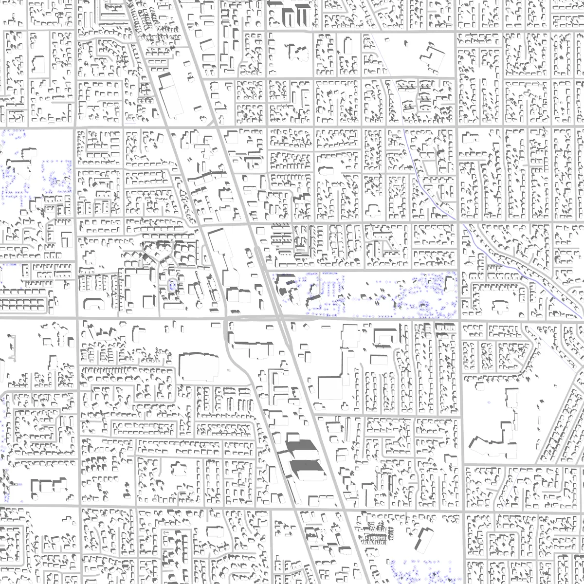 Orem Lageplan (2,5 km)