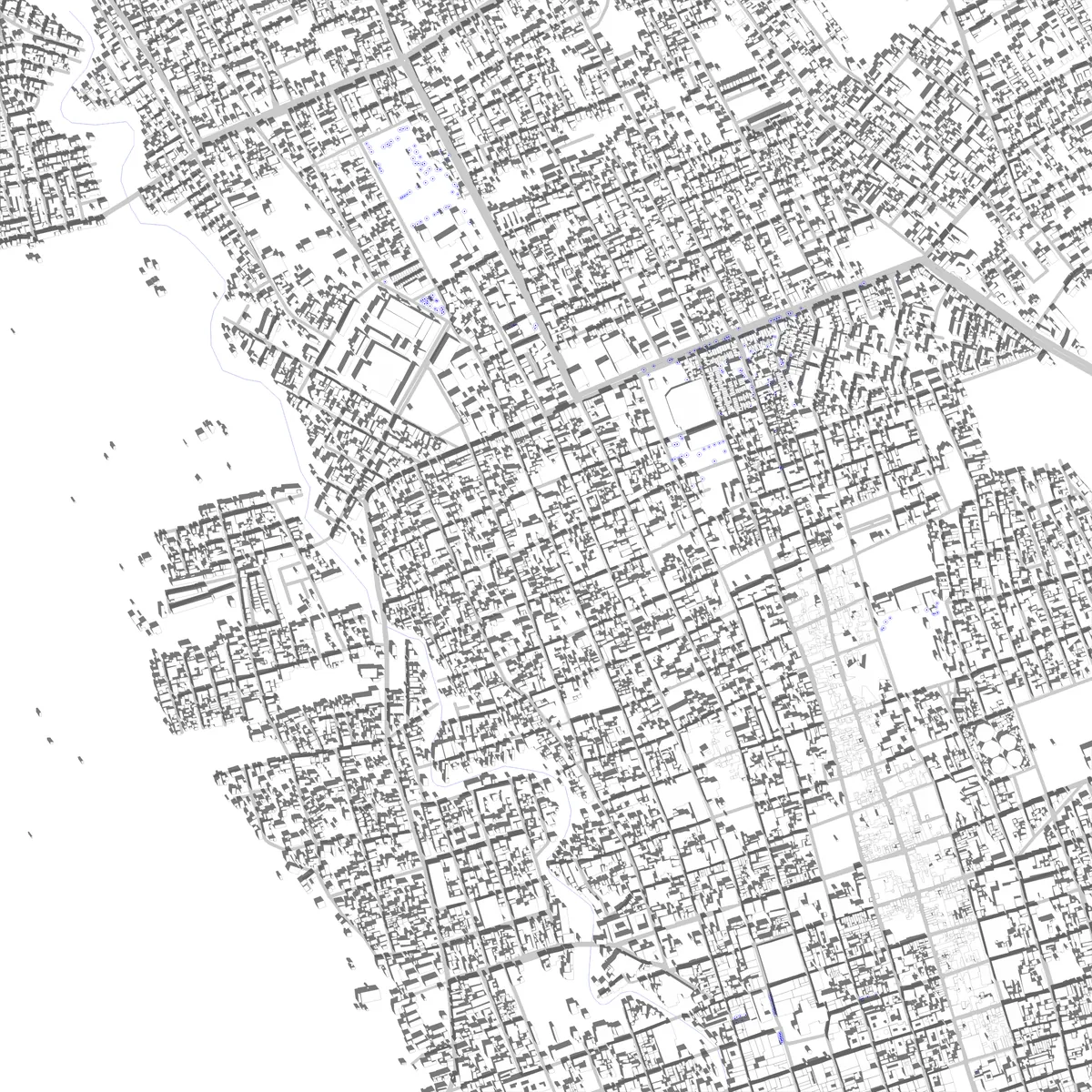 Orizaba Lageplan (2,5 km)