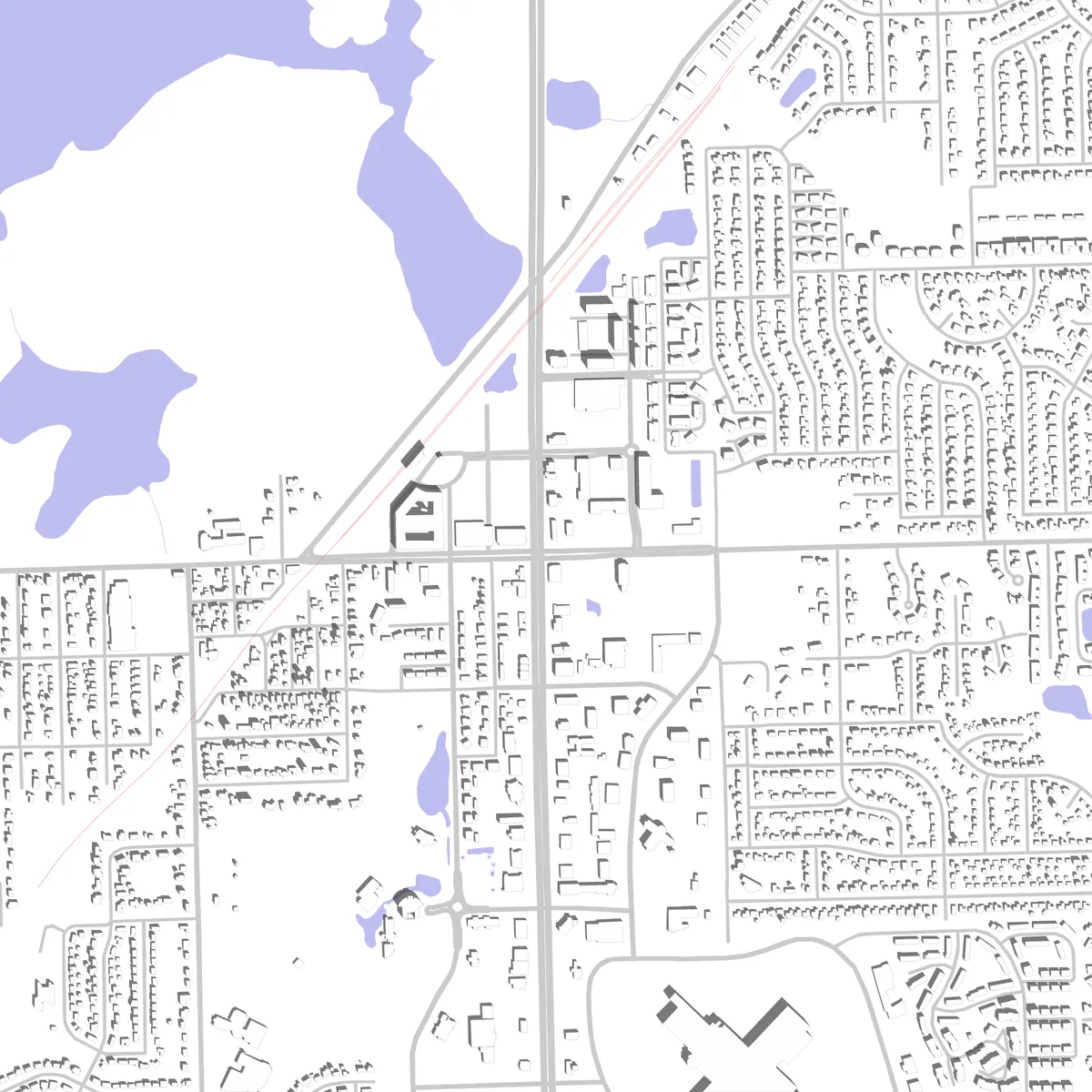 Orland Park site plan (2.5 km)