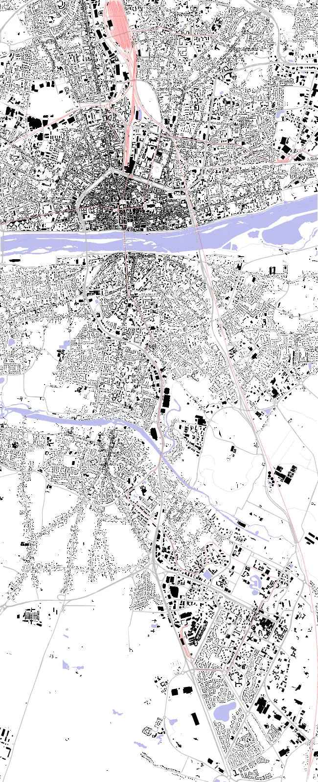 Orléans plan de masse