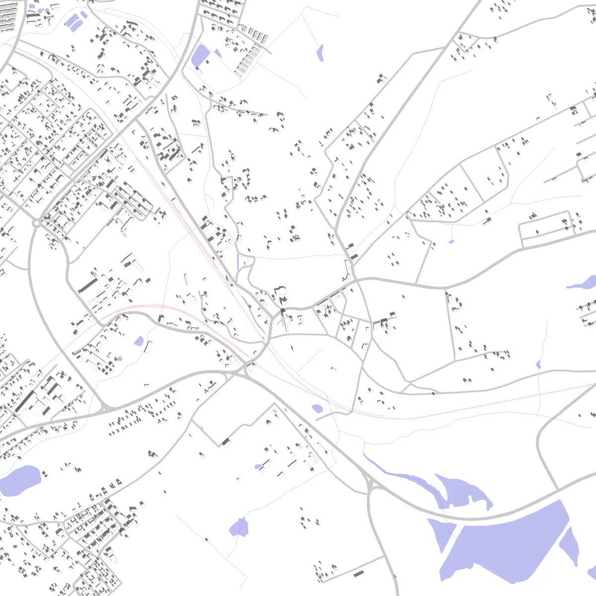 Orlová Lageplan (2,5 km)