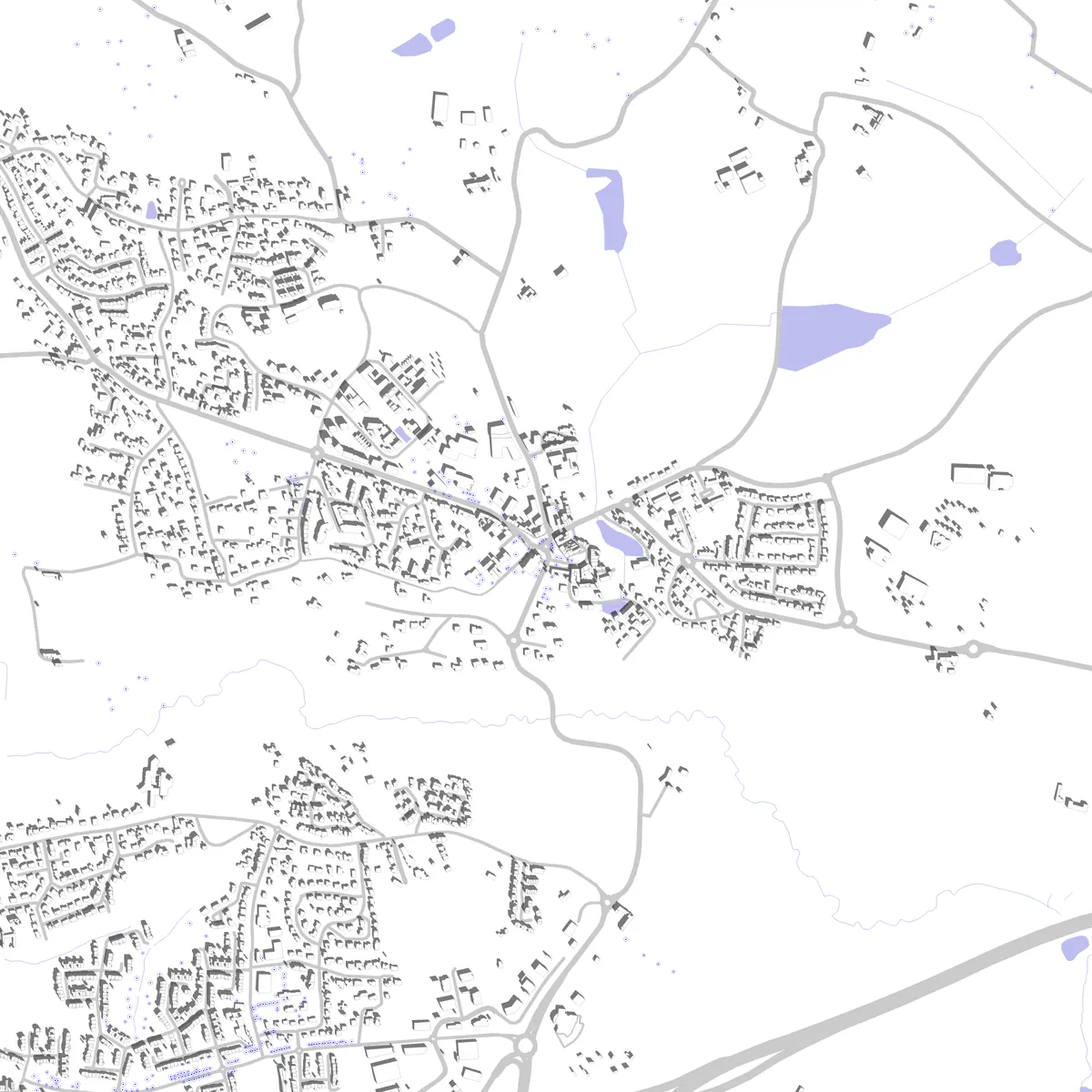 Orvault site plan (2.5 km)