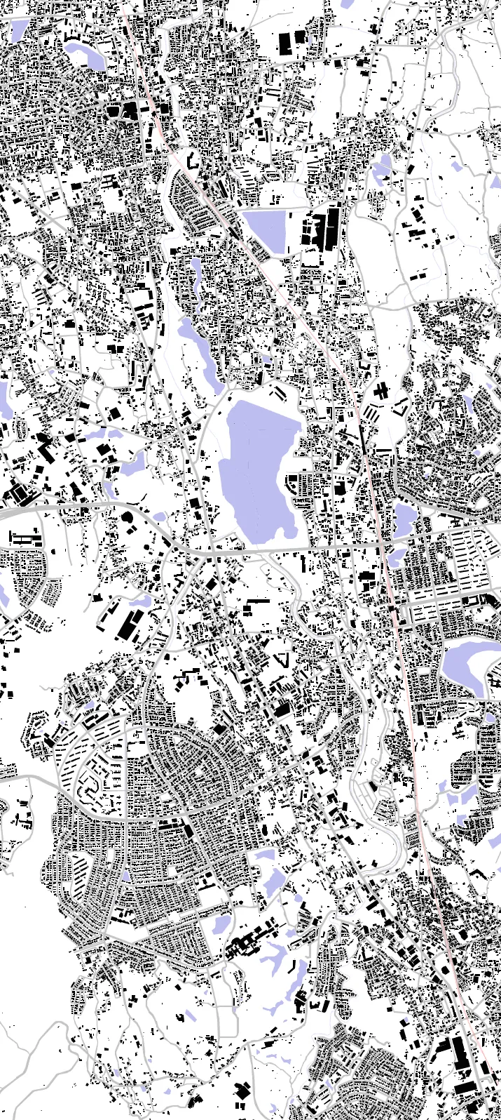 Osakasayama figure ground plan