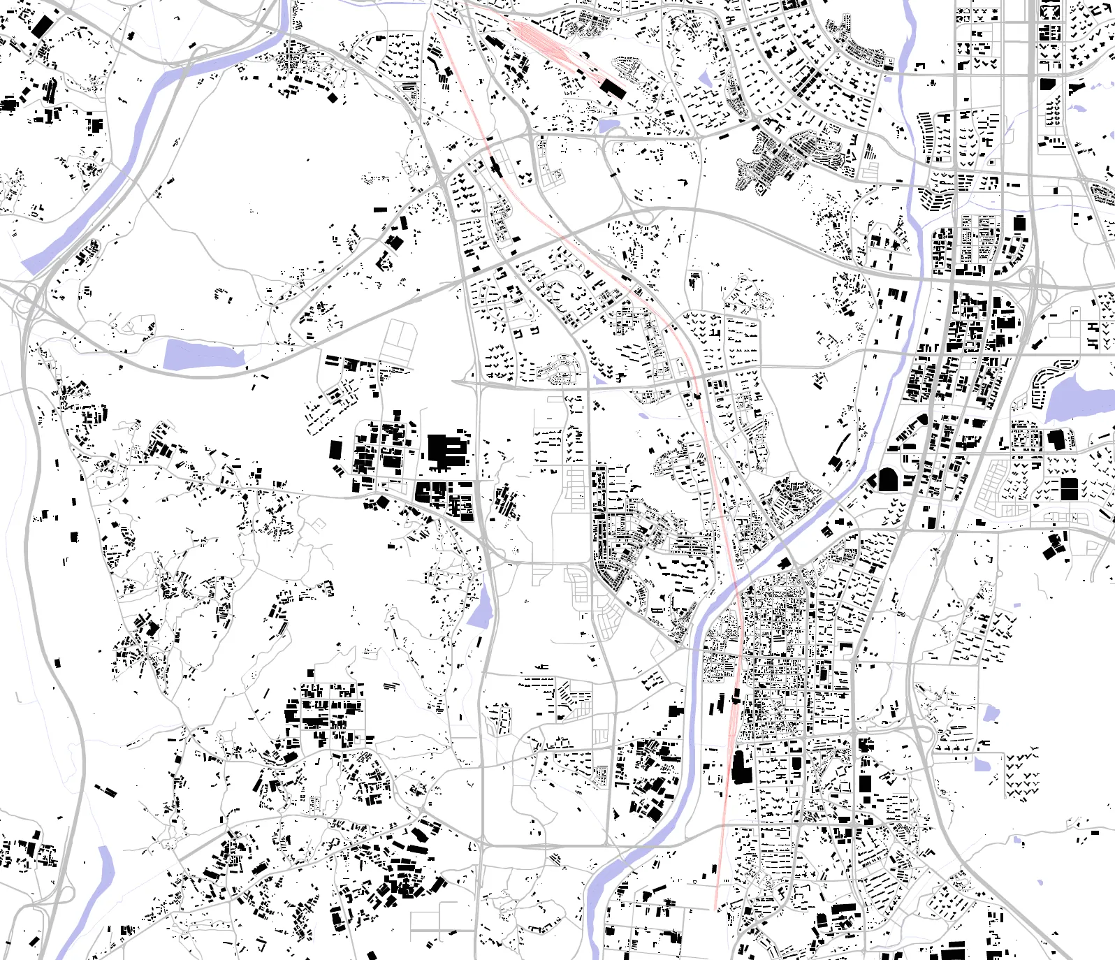 Osan figure ground plan