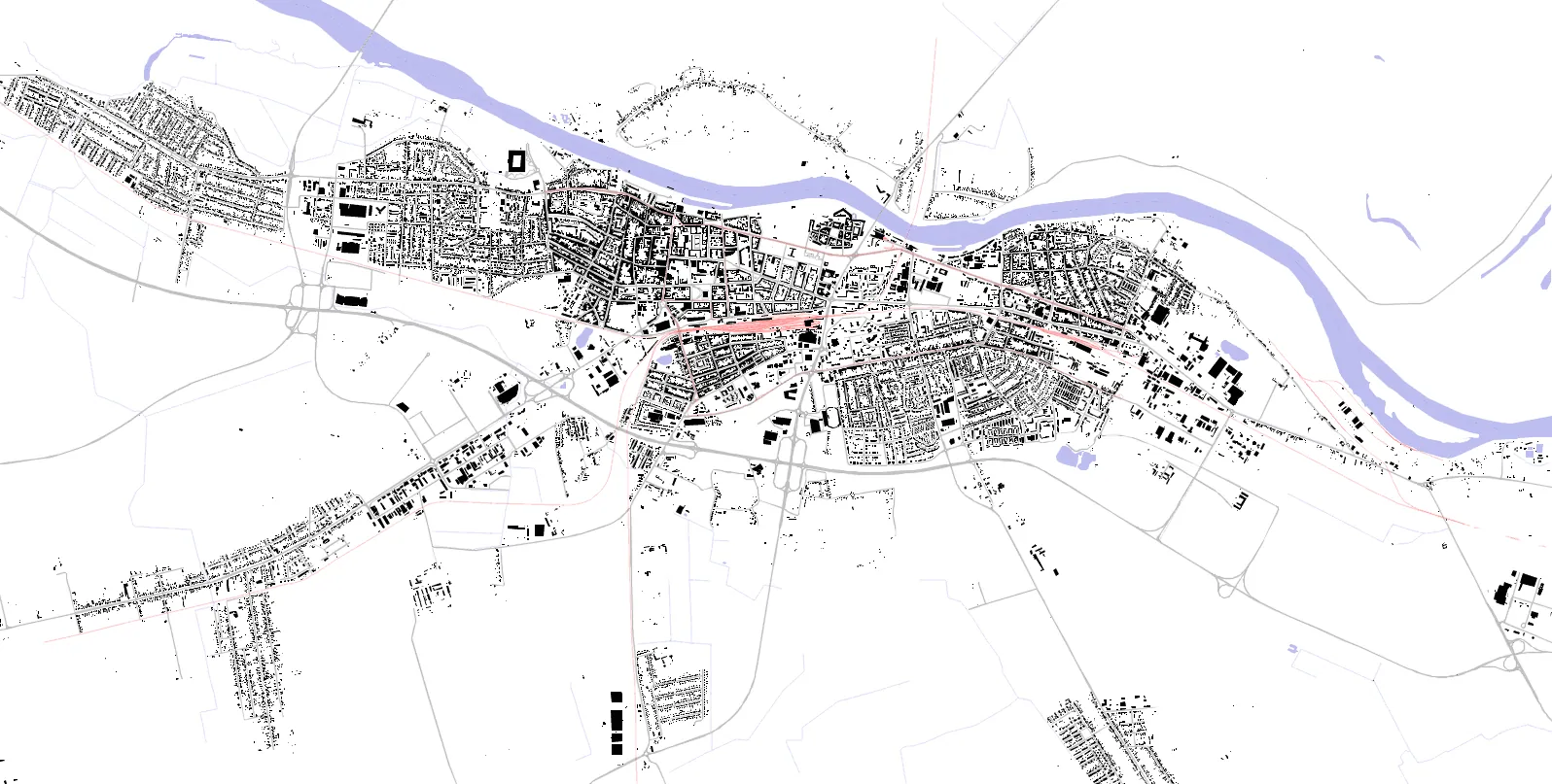 Osijek Schwarzplan