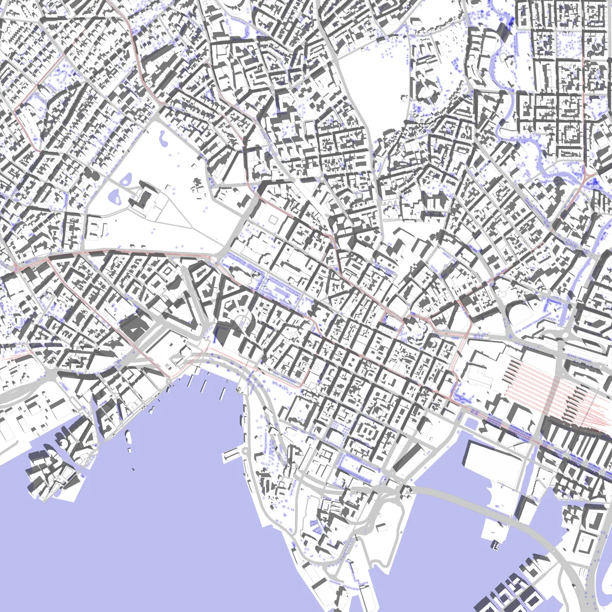 Oslo site plan (2.5 km)