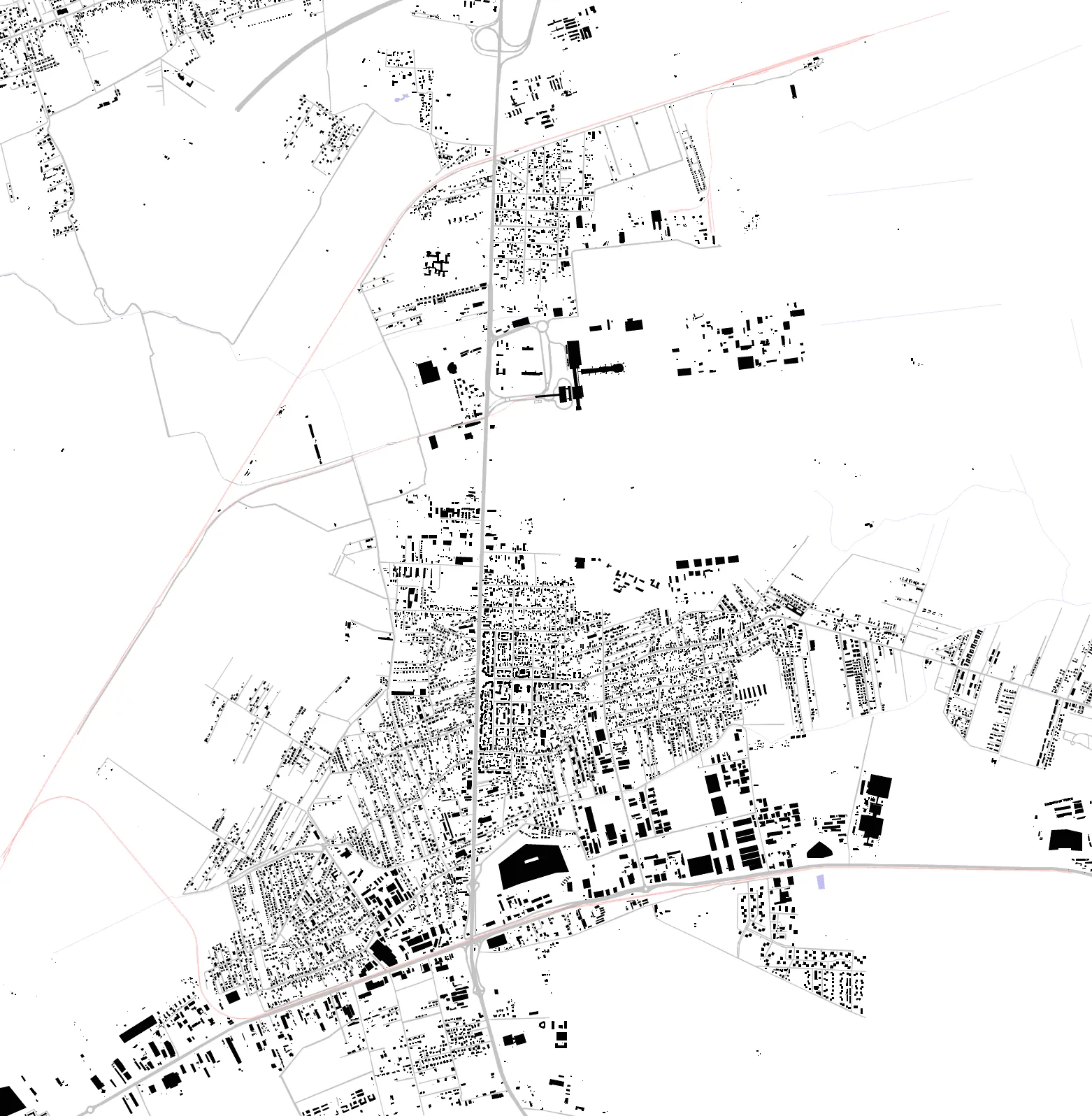 Otopeni figure ground plan