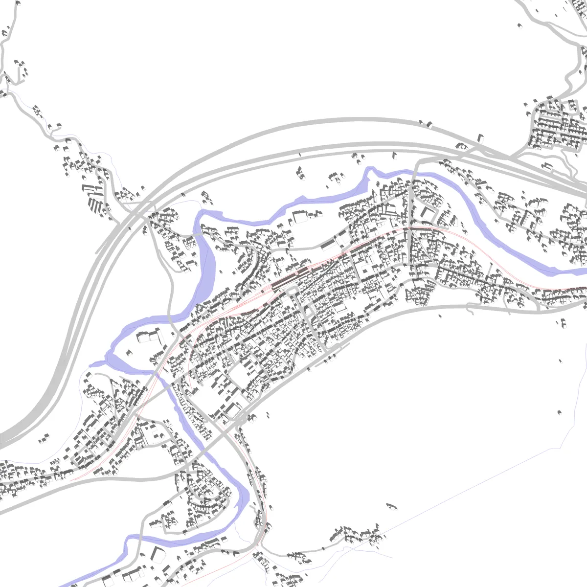 Otsuki site plan (2.5 km)