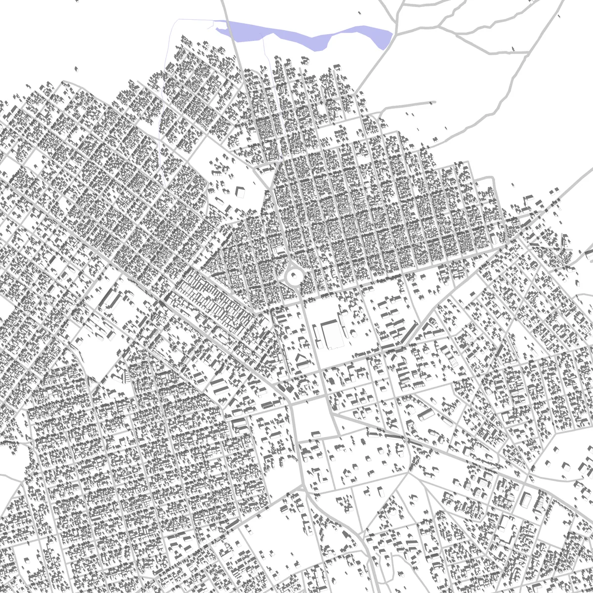 Ouahigouya site plan (2.5 km)