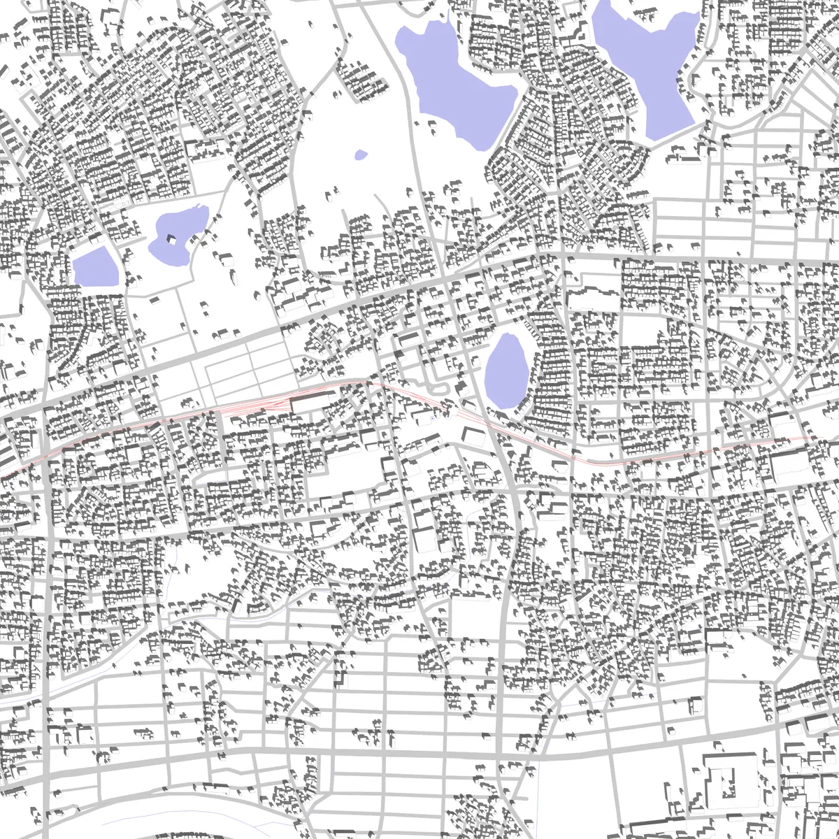 Owariasahi site plan (2.5 km)
