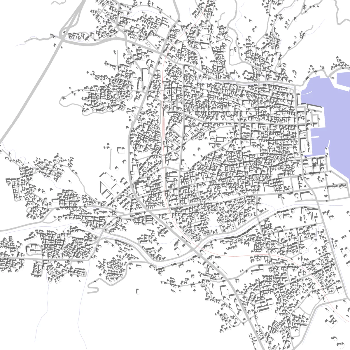 Owase site plan (2.5 km)