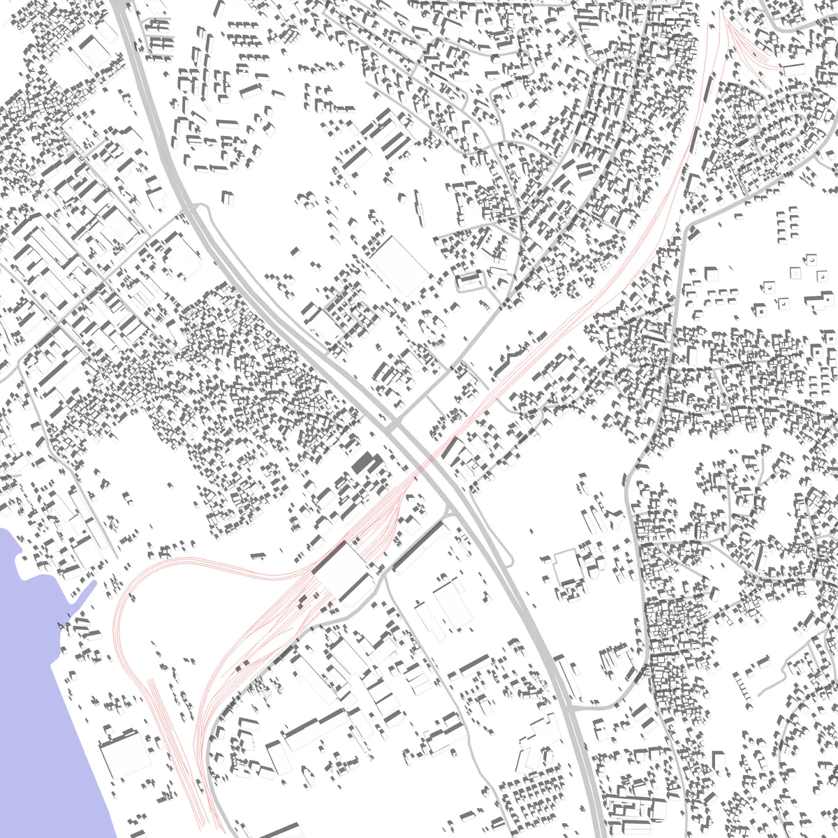 Owendo site plan (2.5 km)