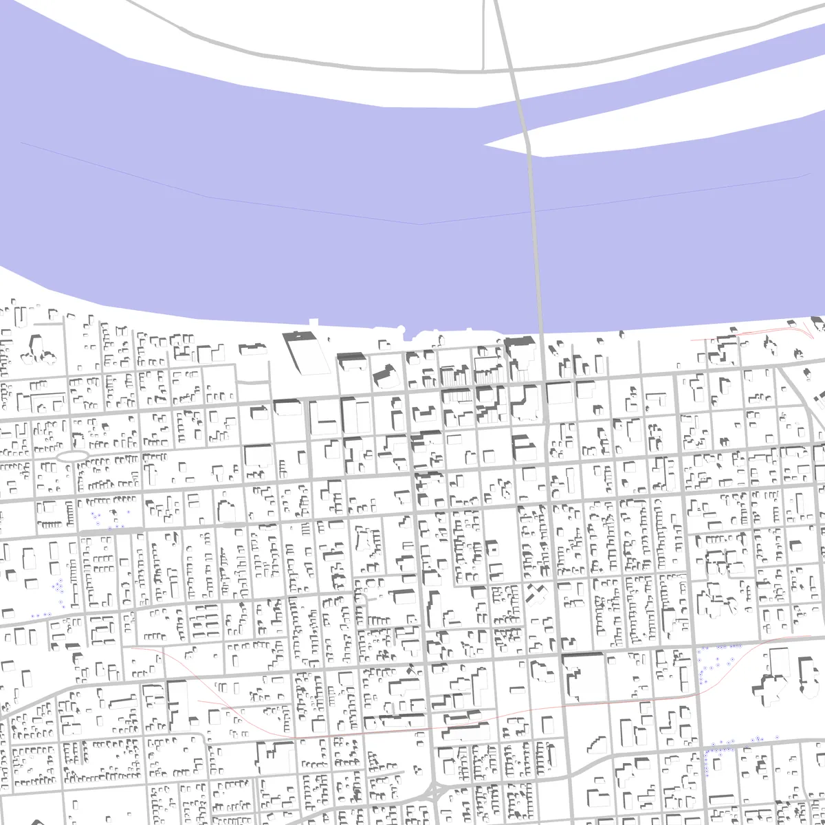 Owensboro site plan (2.5 km)