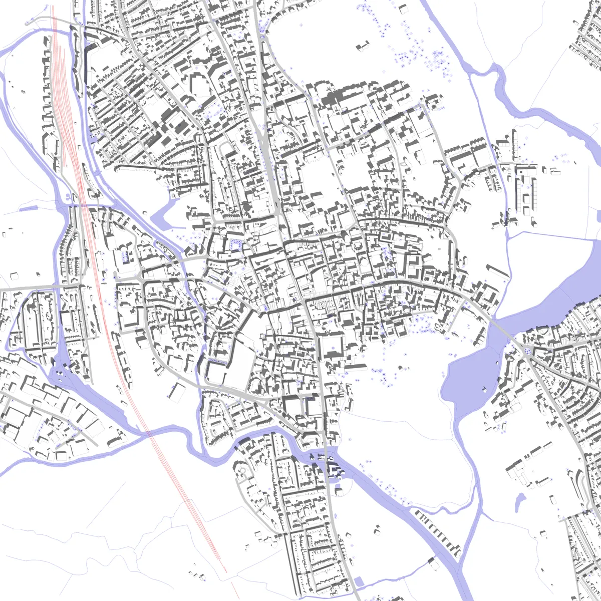 Oxford site plan (2.5 km)