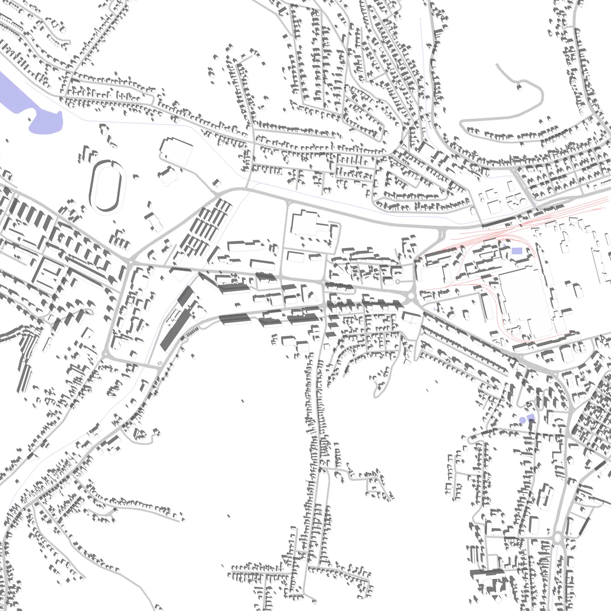 Ózd site plan (2.5 km)