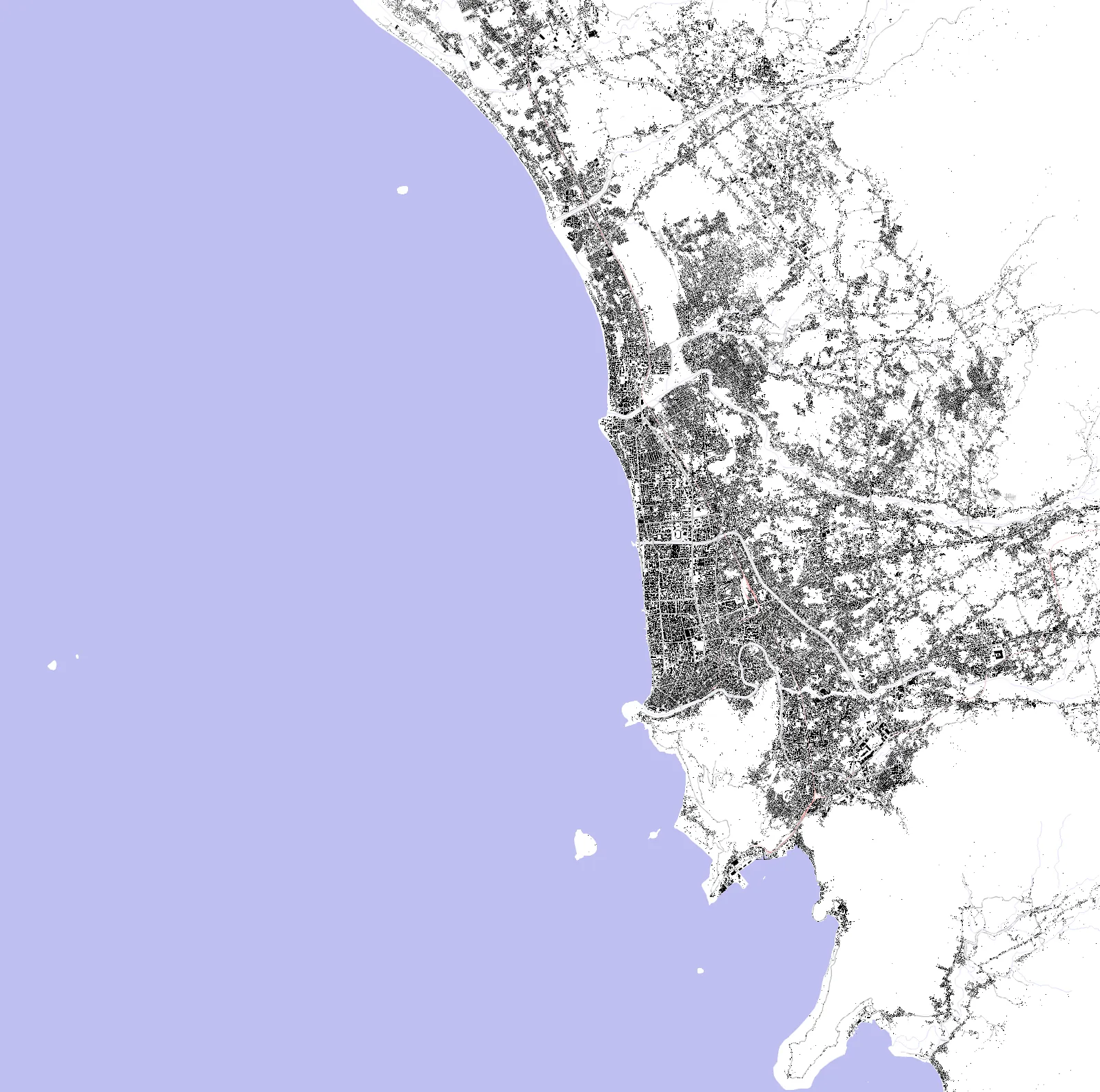 Padang figure ground plan