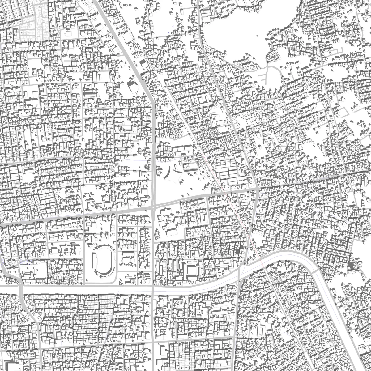 Padang site plan (2.5 km)