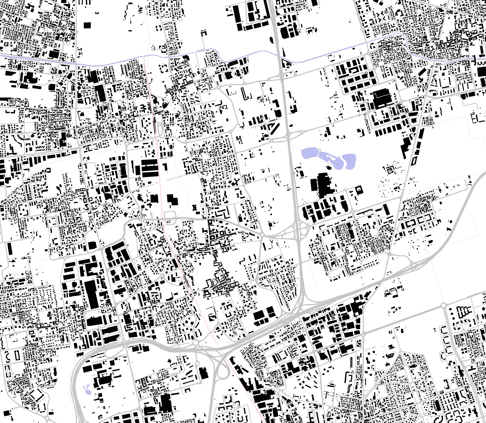 Paderno Dugnano figure ground plan