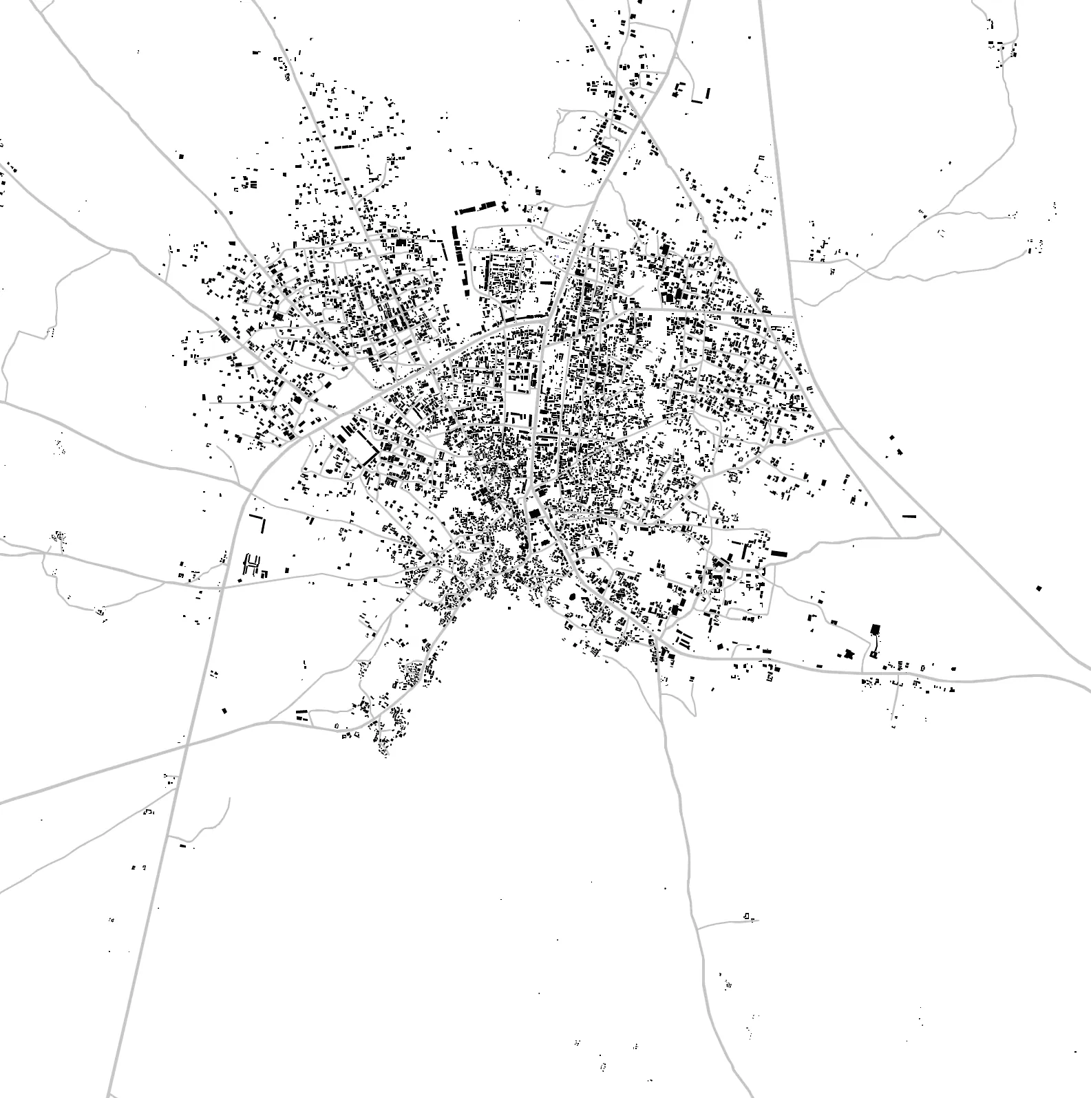 Paiko figure ground plan