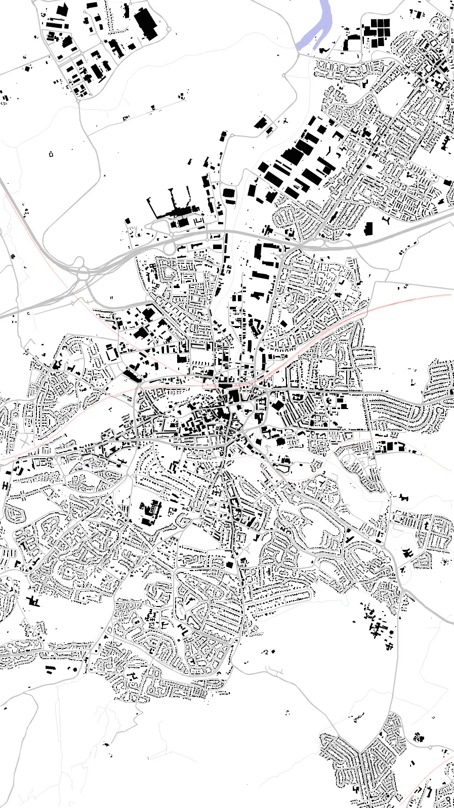 Paisley figure ground plan
