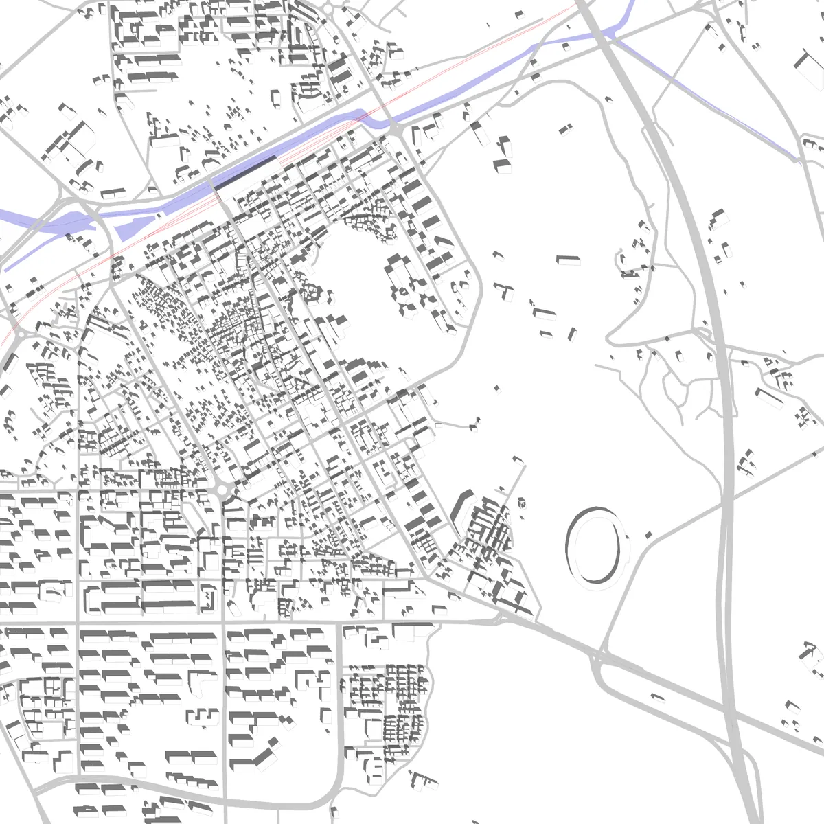 Paju site plan (2.5 km)