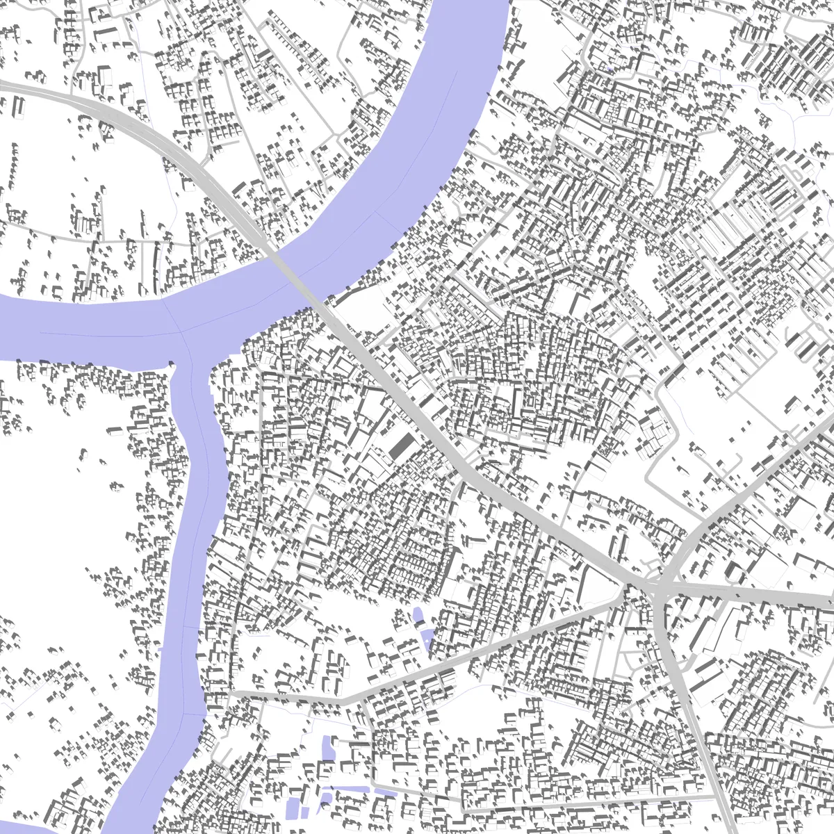 Pak Kret site plan (2.5 km)