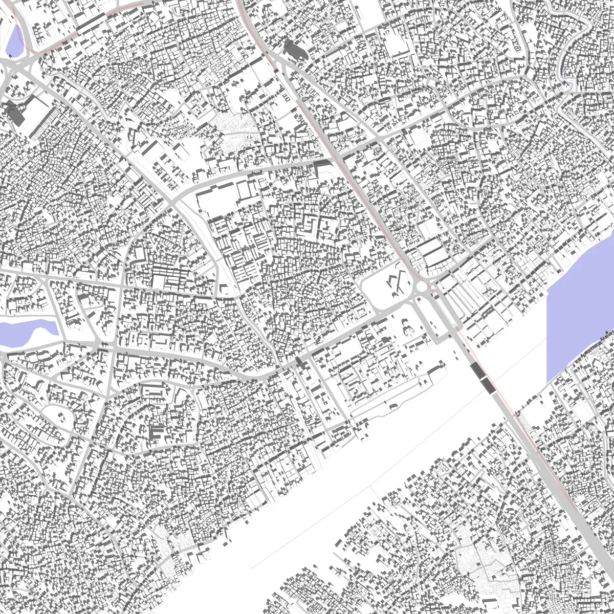 Palembang site plan (2.5 km)