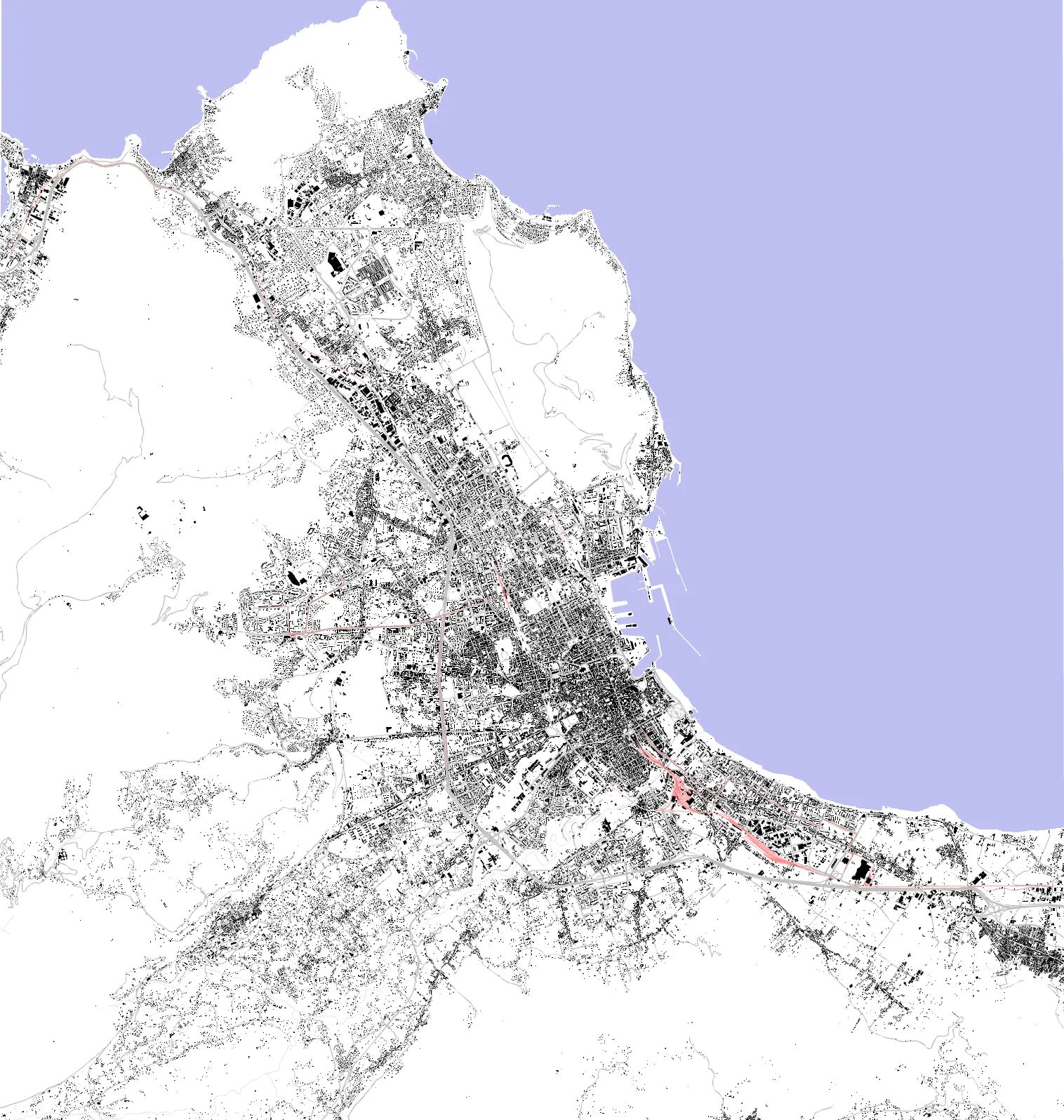 Palermo figure ground plan